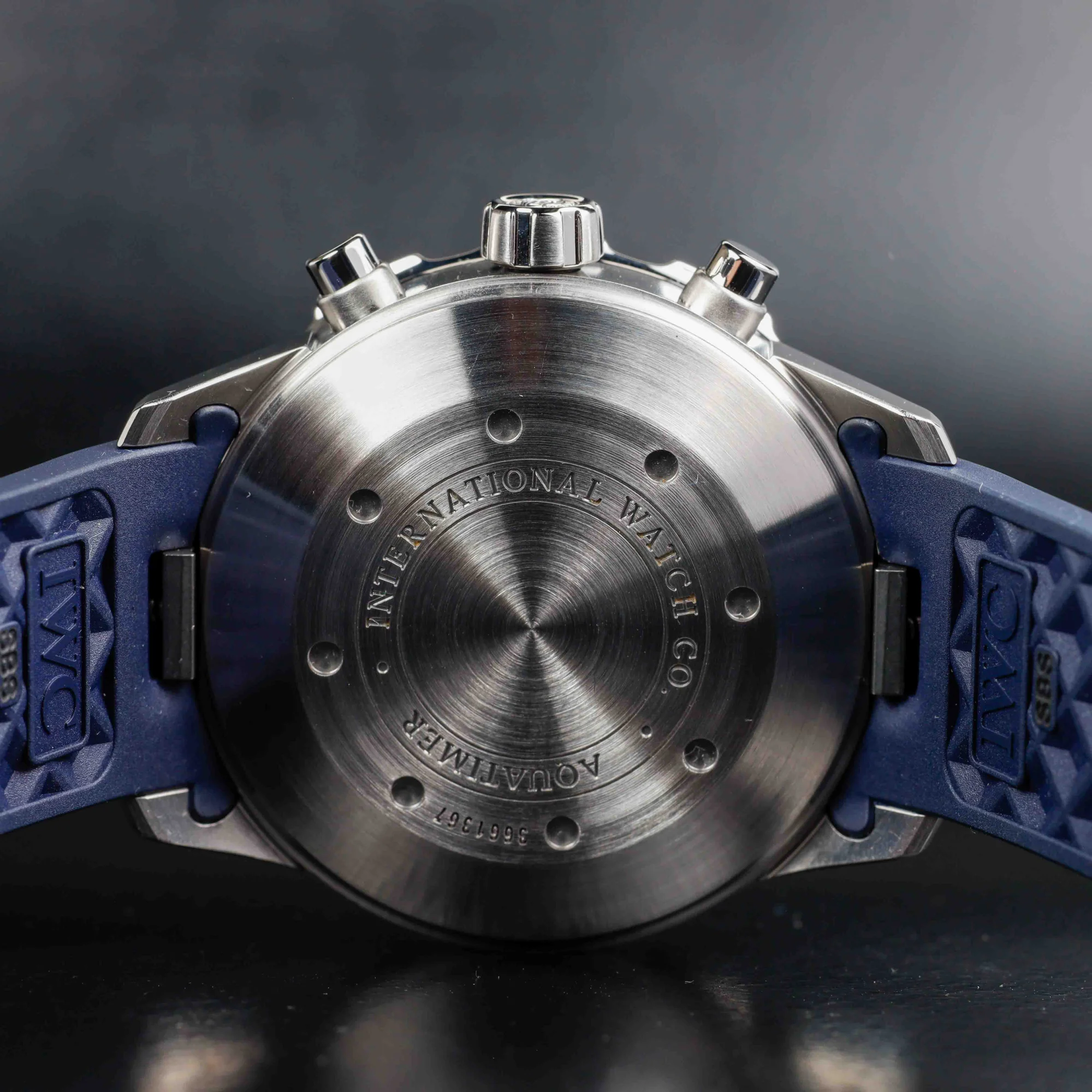 IWC Aquatimer Chronograph acciaio 9