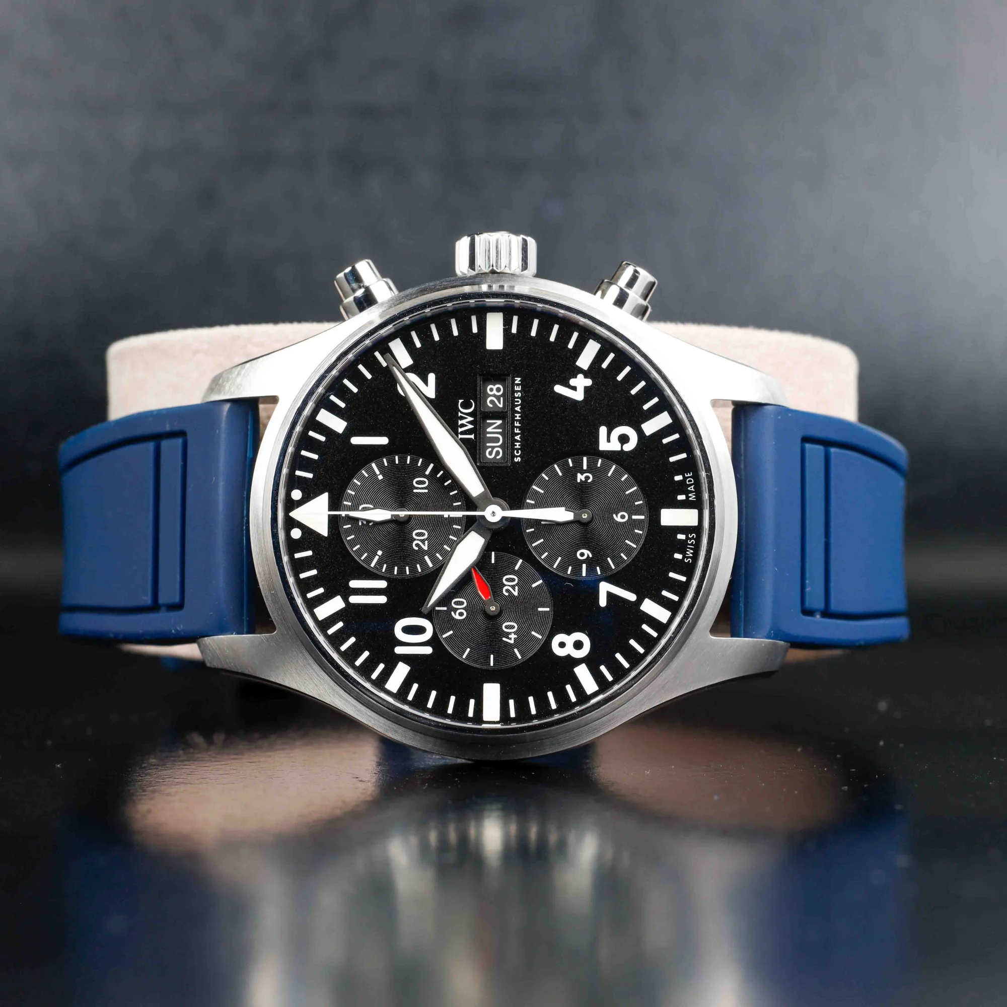 IWC Pilot Chronograph acciaio 2