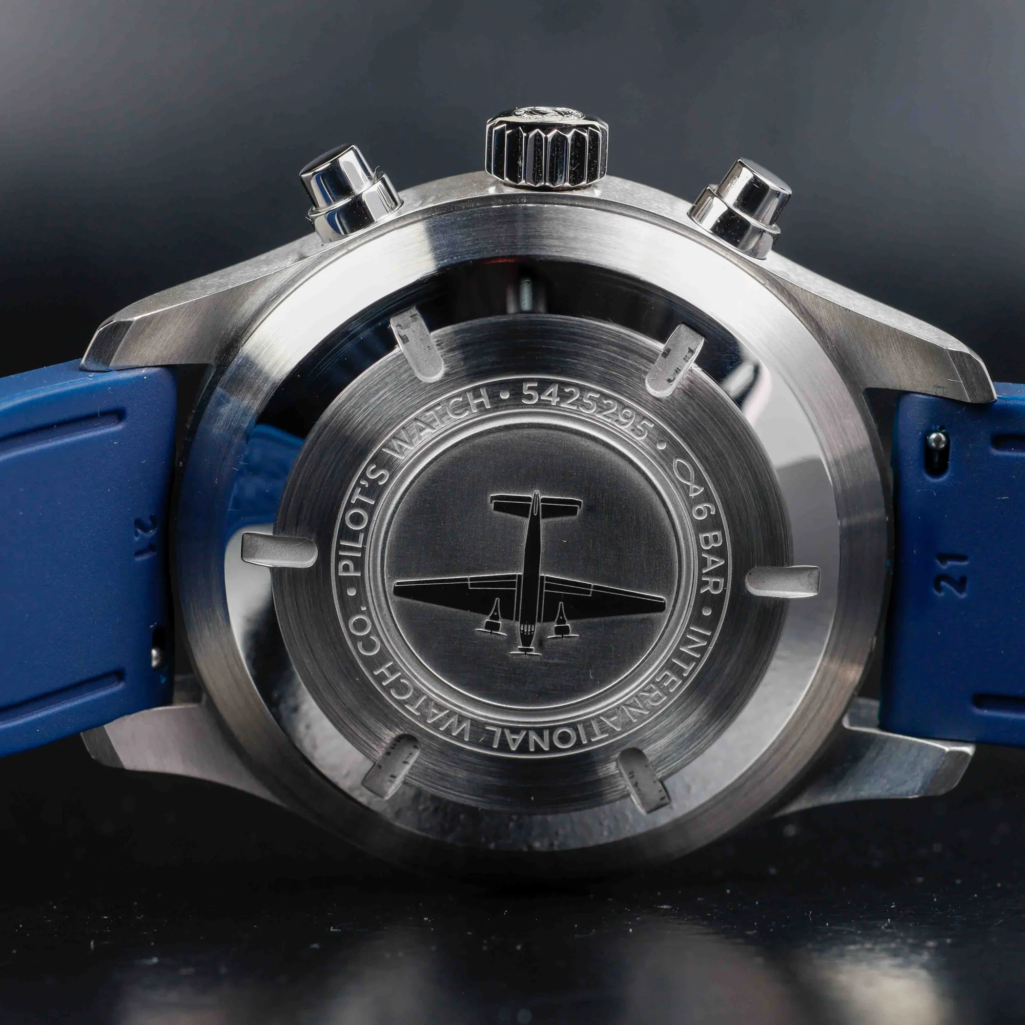 IWC Pilot Chronograph acciaio 9