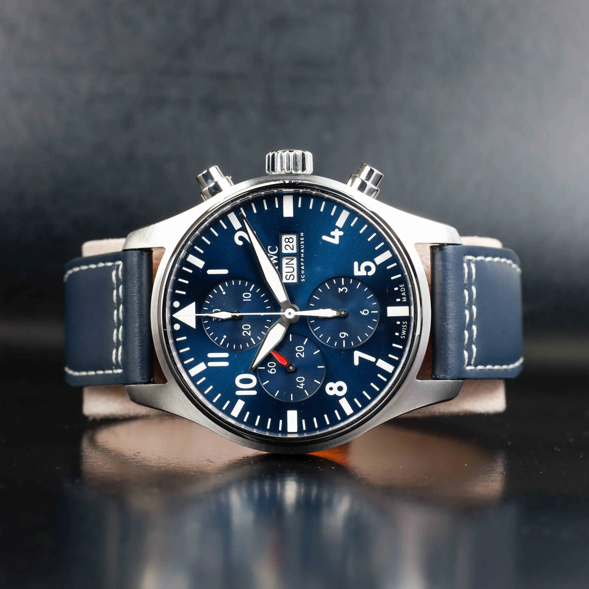 IWC Pilot Chronograph stahl 2