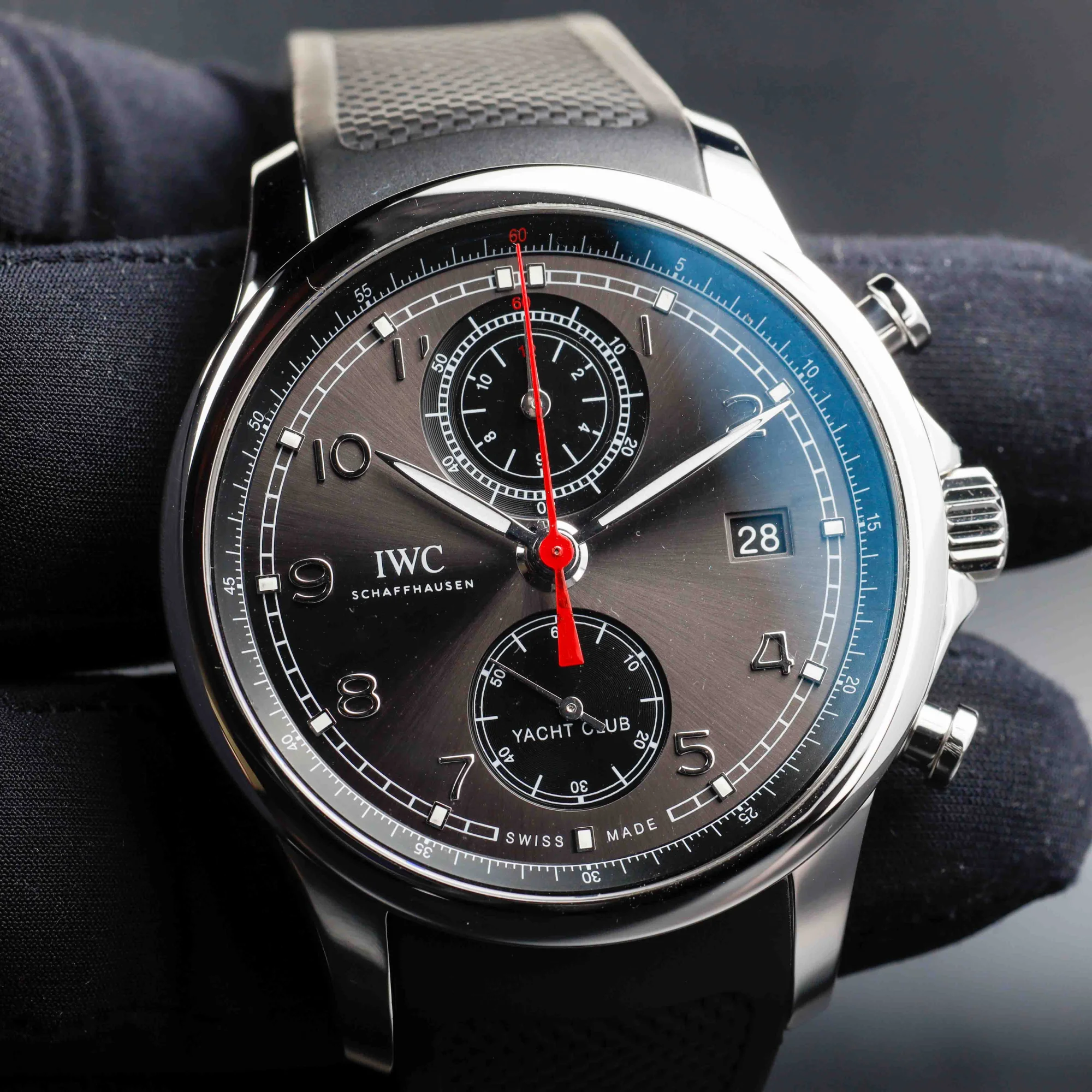 IWC Portugieser Yatch Club Chronograph acier 8