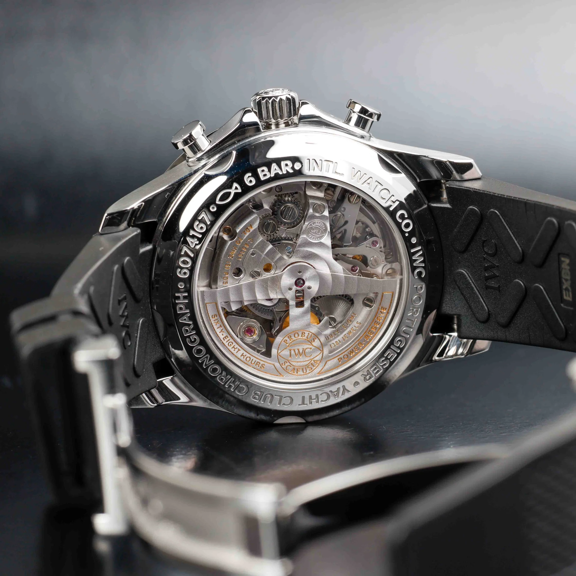 IWC Portugieser Yatch Club Chronograph acier 9
