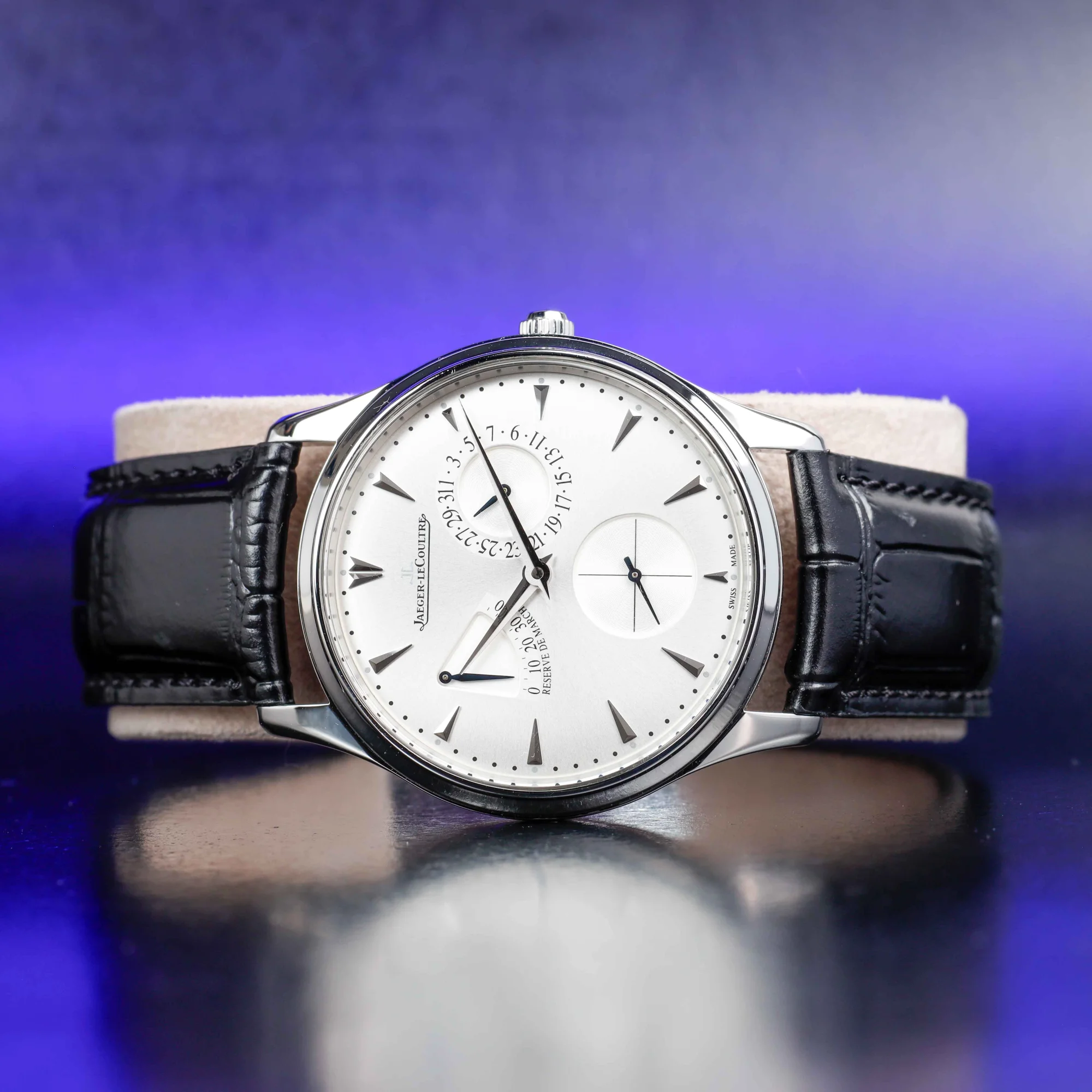 Jaeger-LeCoultre Master Ultra Thin Reserve De Marche stahl