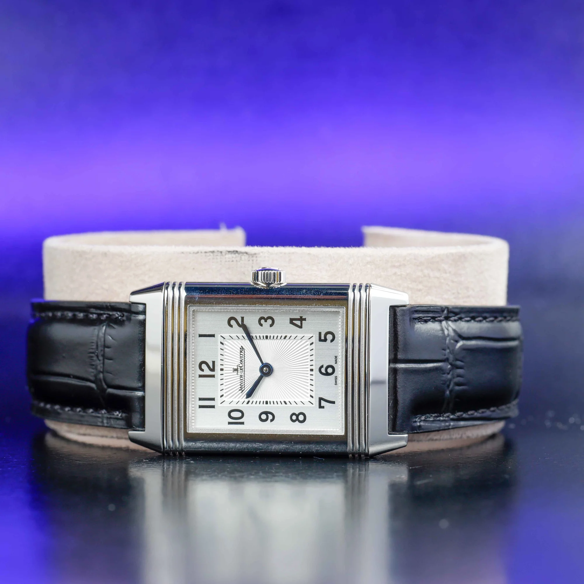 Jaeger-LeCoultre Reverso Classic Mitteldünn stahl