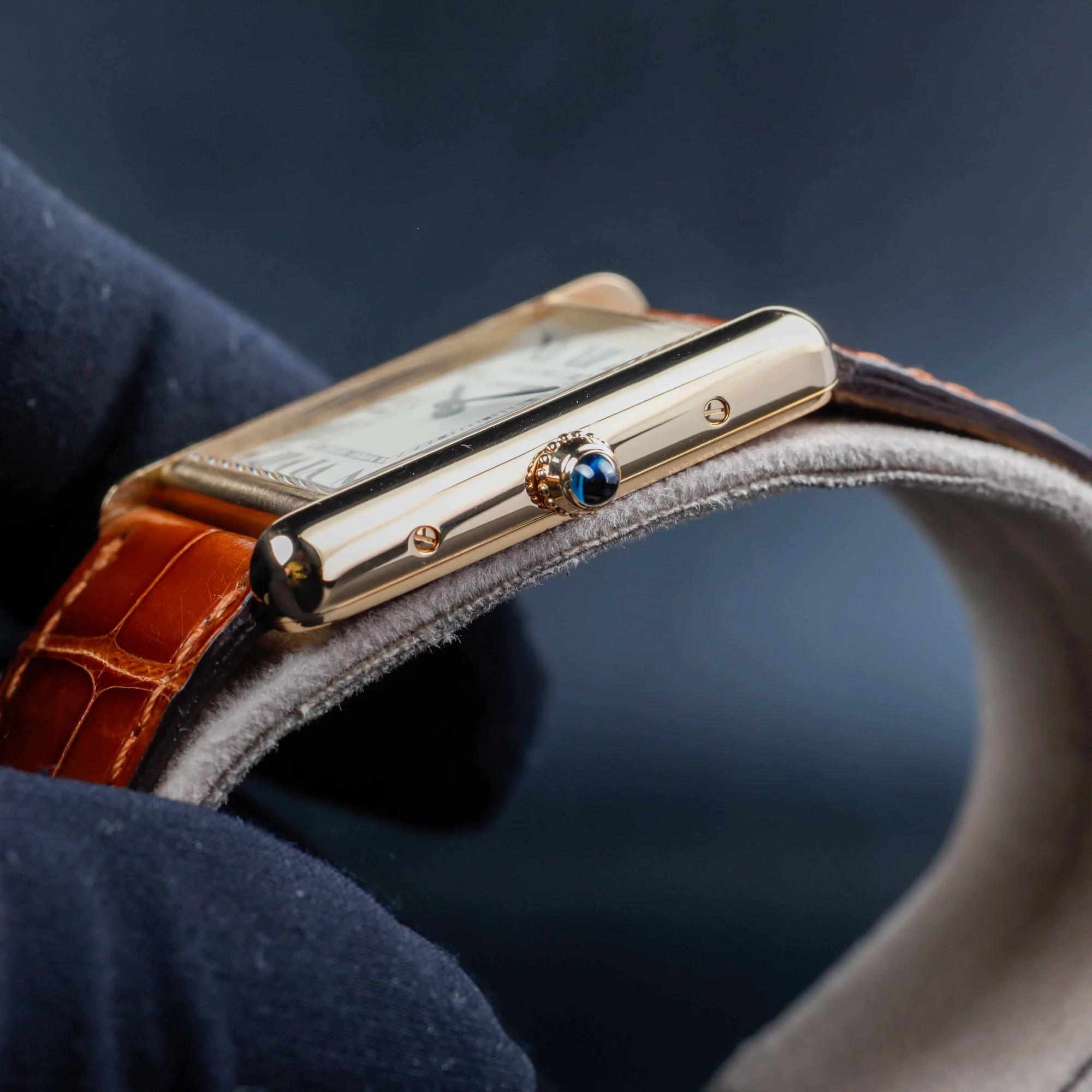 Cartier Tank Louis oro giallo 7
