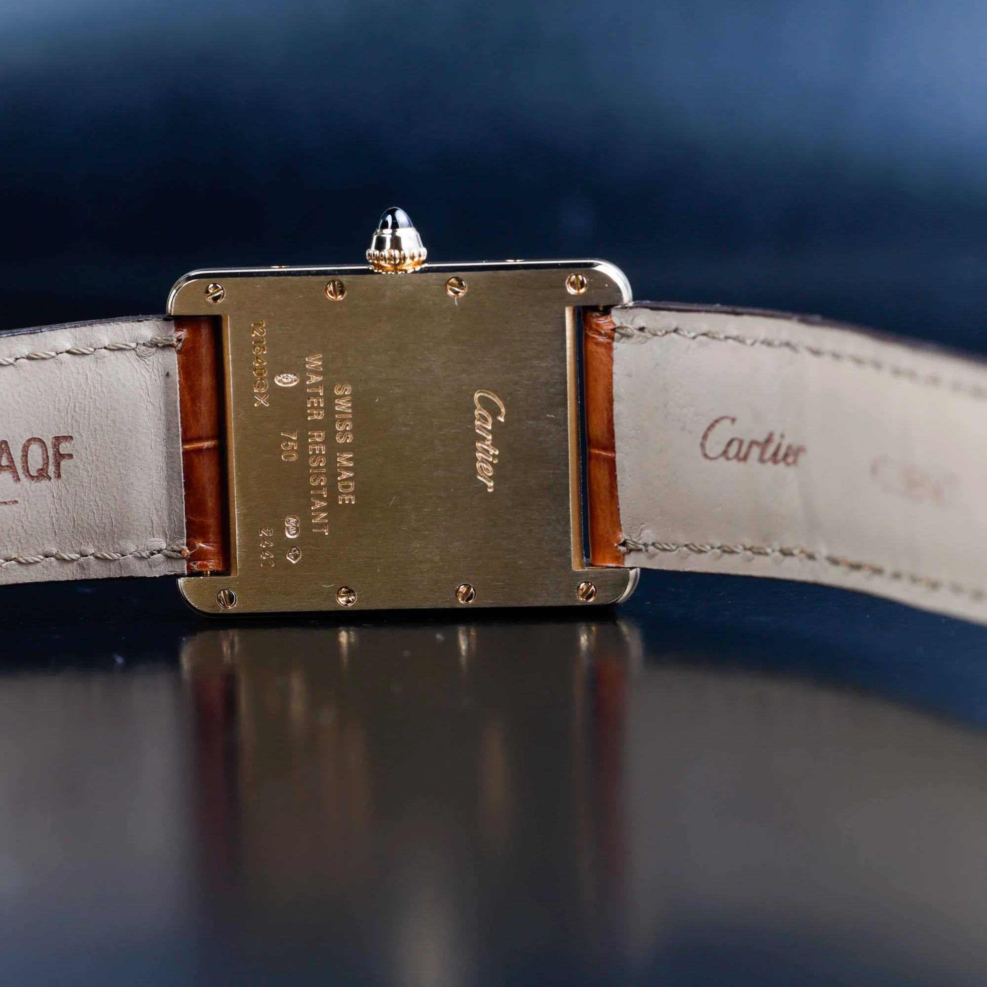 Cartier Tank Louis oro giallo 9