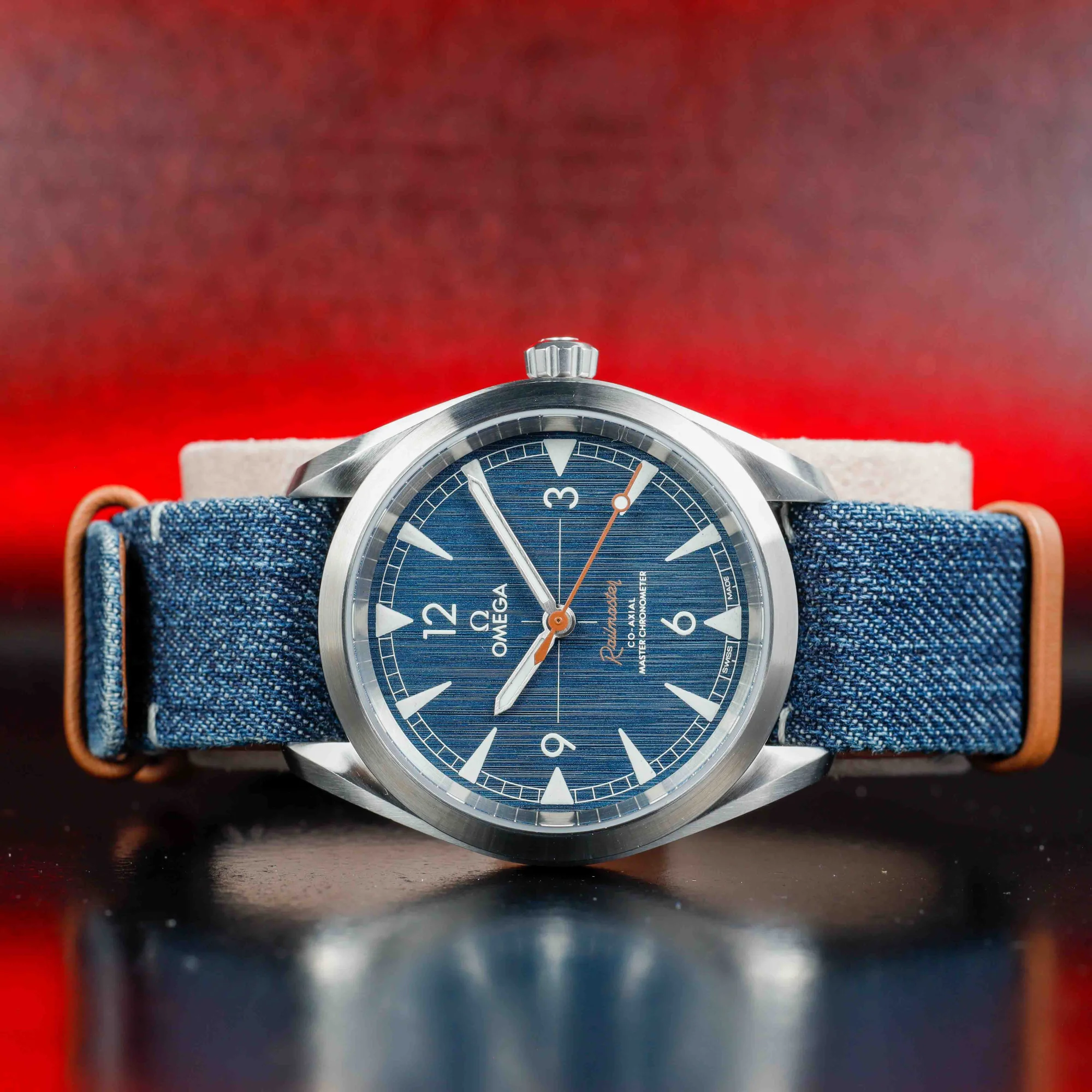 Omega Seamaster Railmaster steel