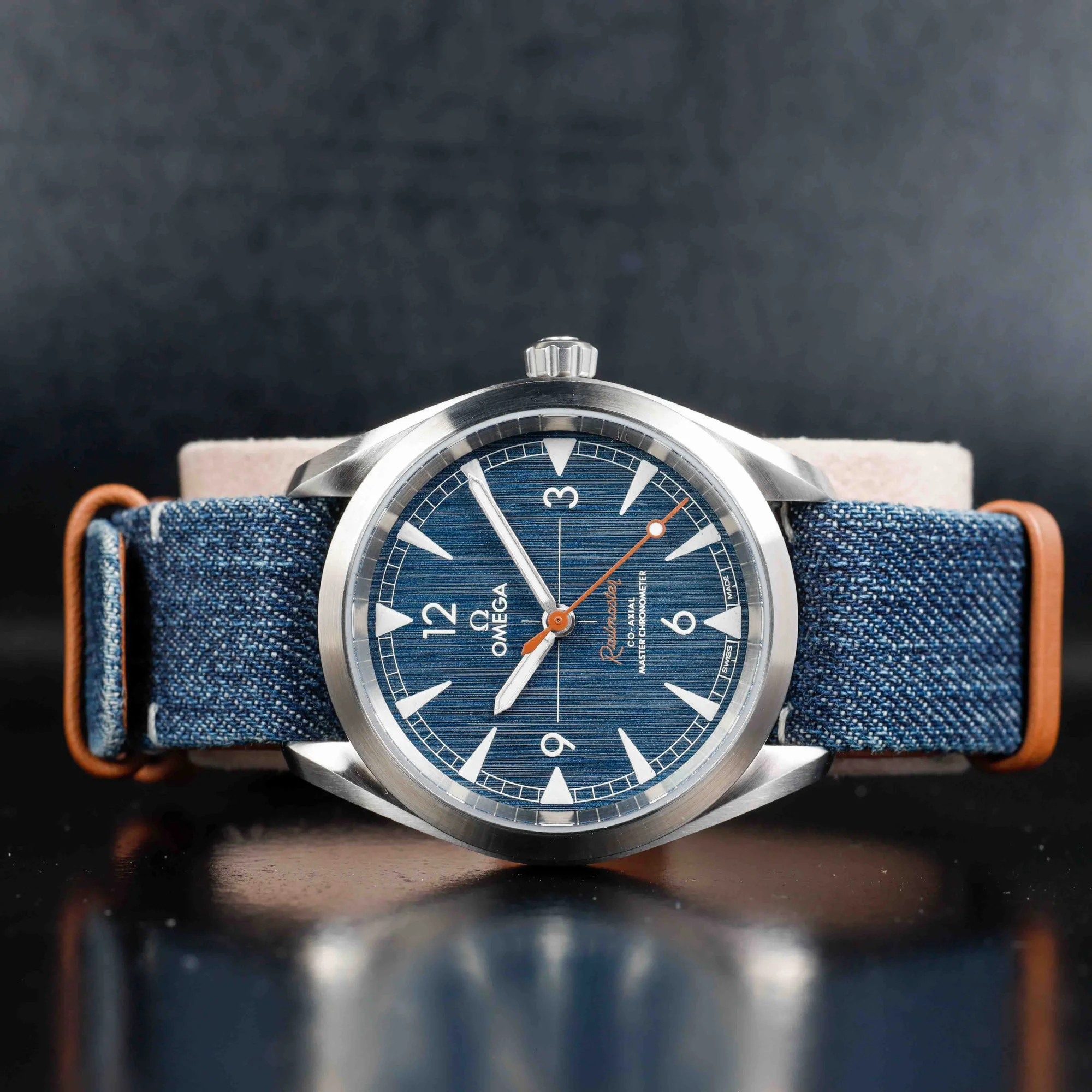Omega Seamaster Railmaster steel 2