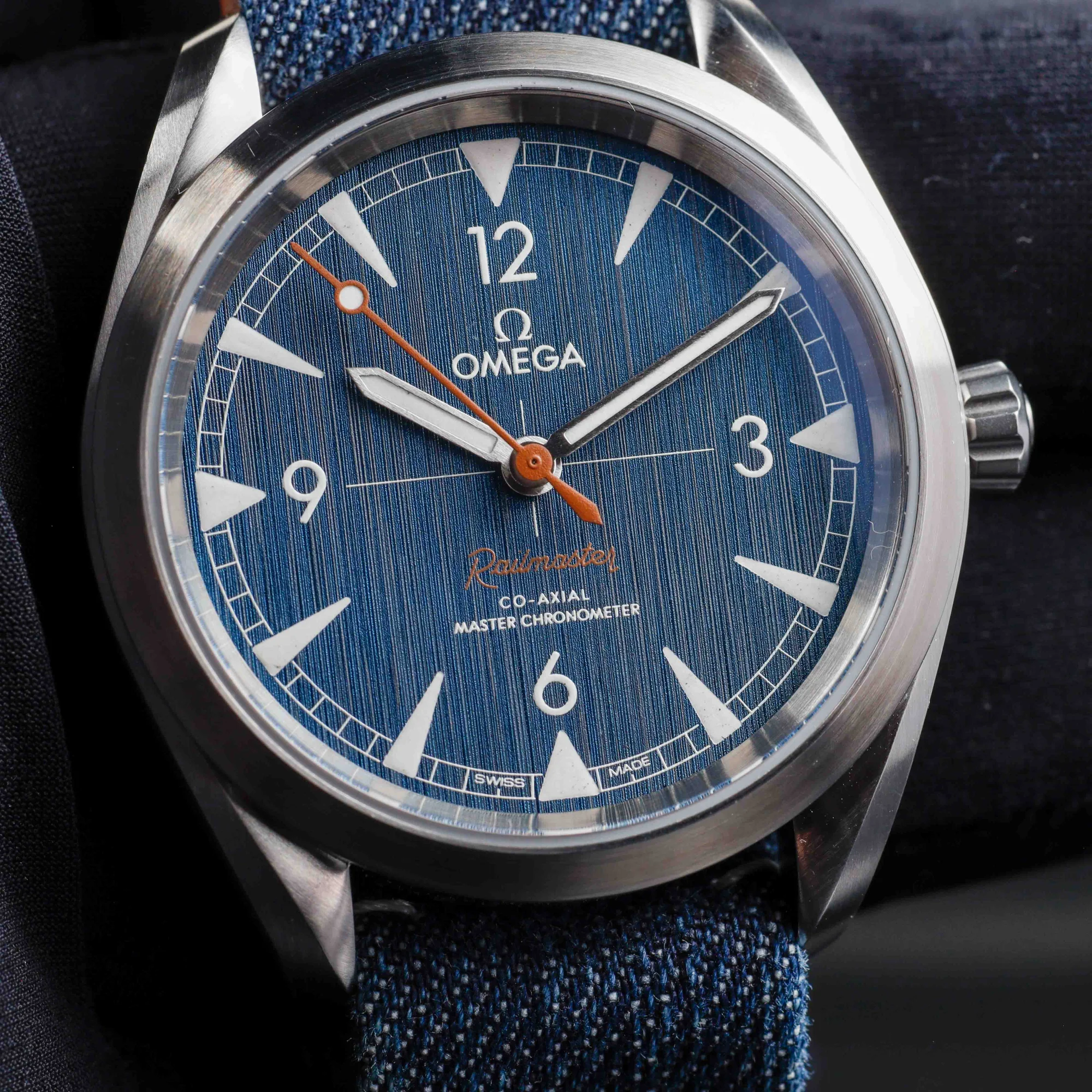 Omega Seamaster Railmaster steel 8