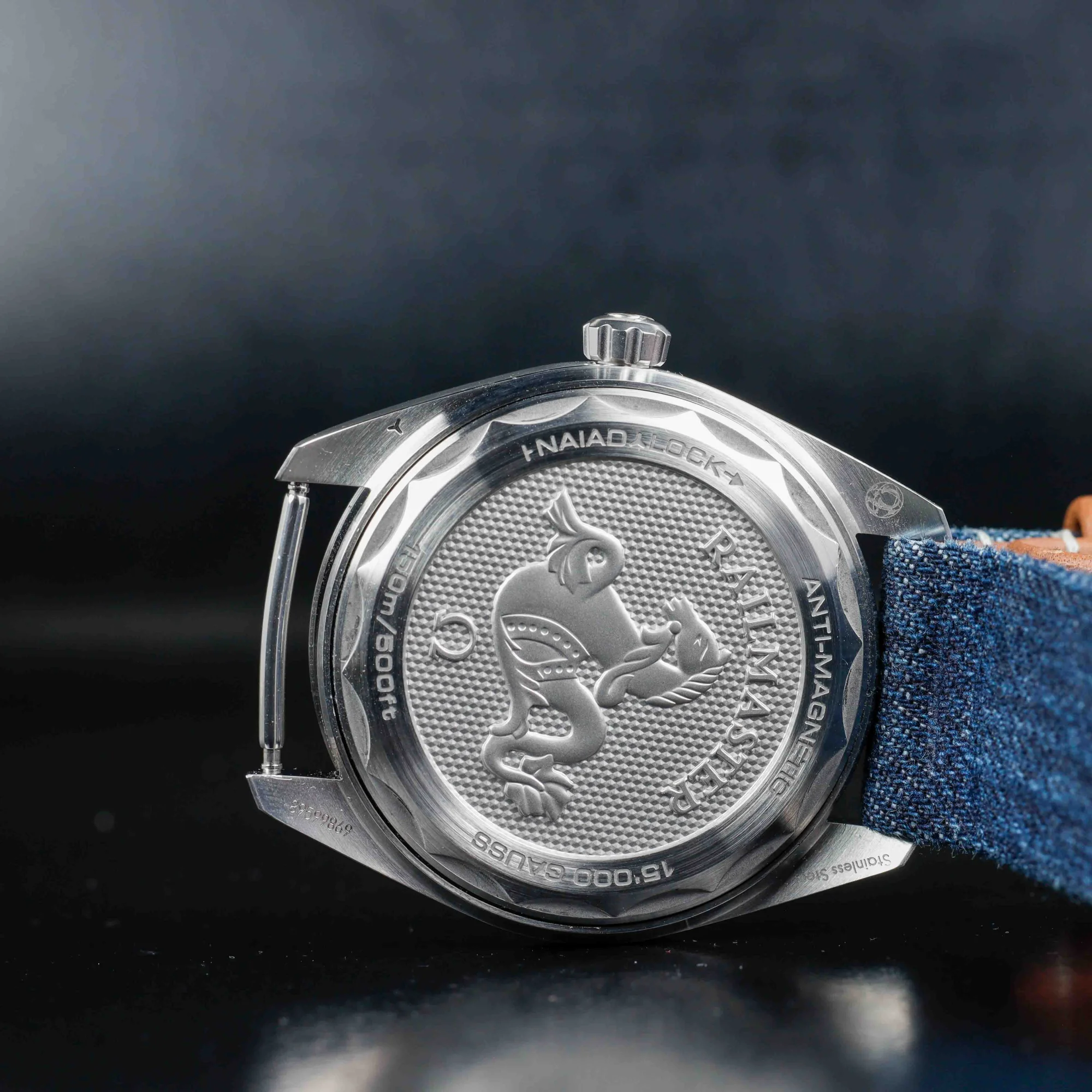 Omega Seamaster Railmaster steel 9