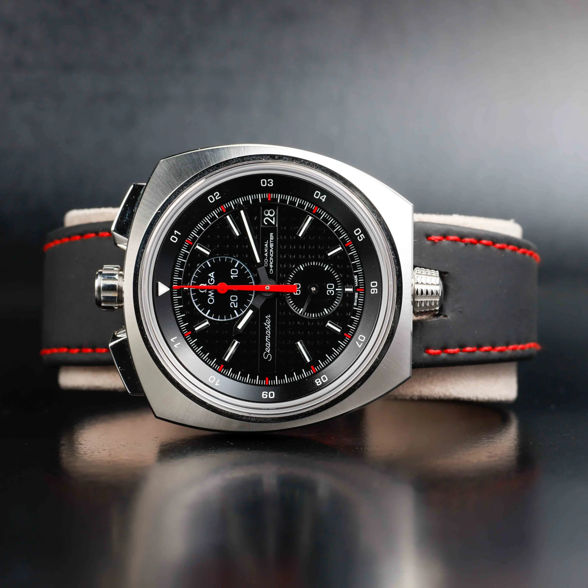Omega Seamaster Groppe stahl 2