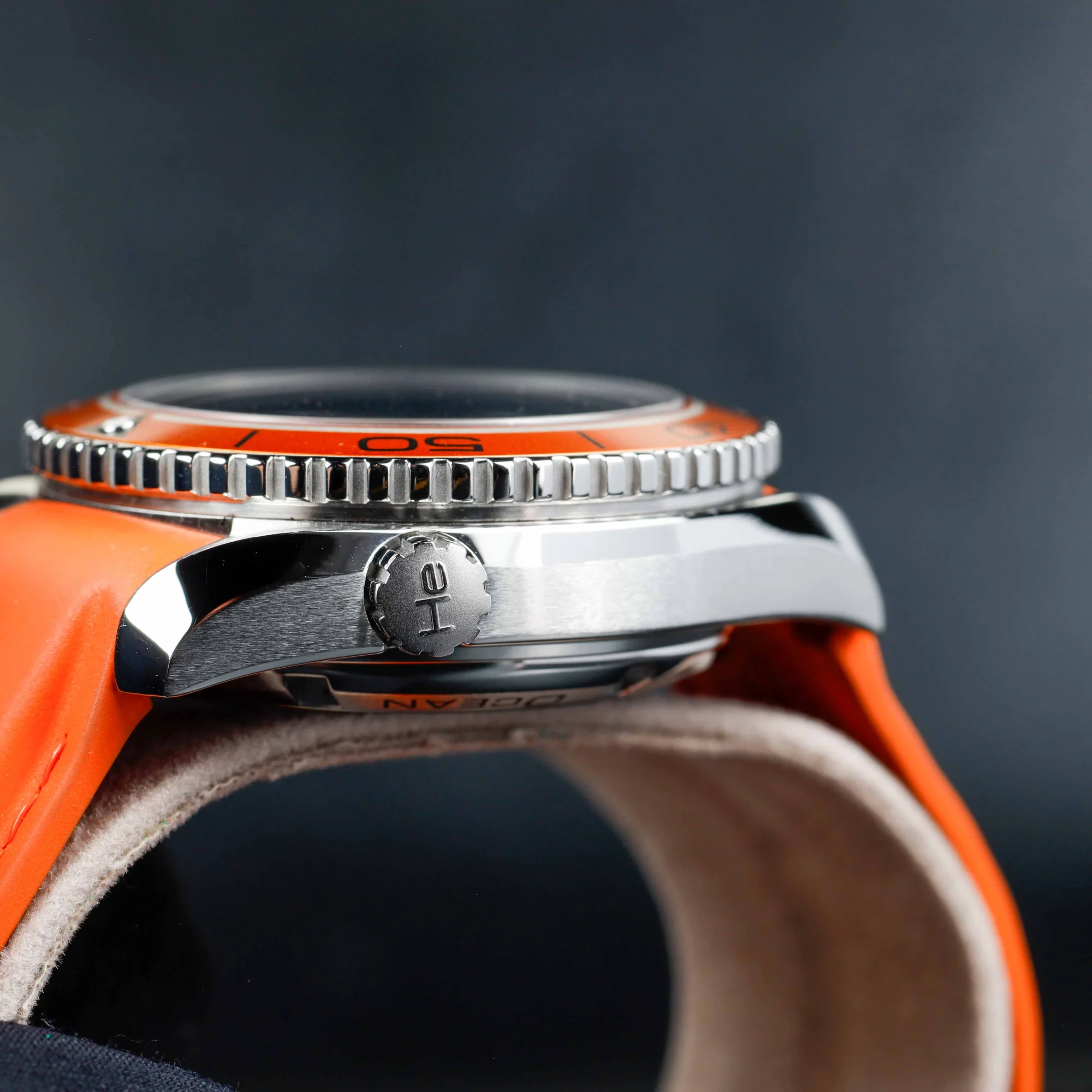 Oméga Seamaster Planet Ocean acier 6