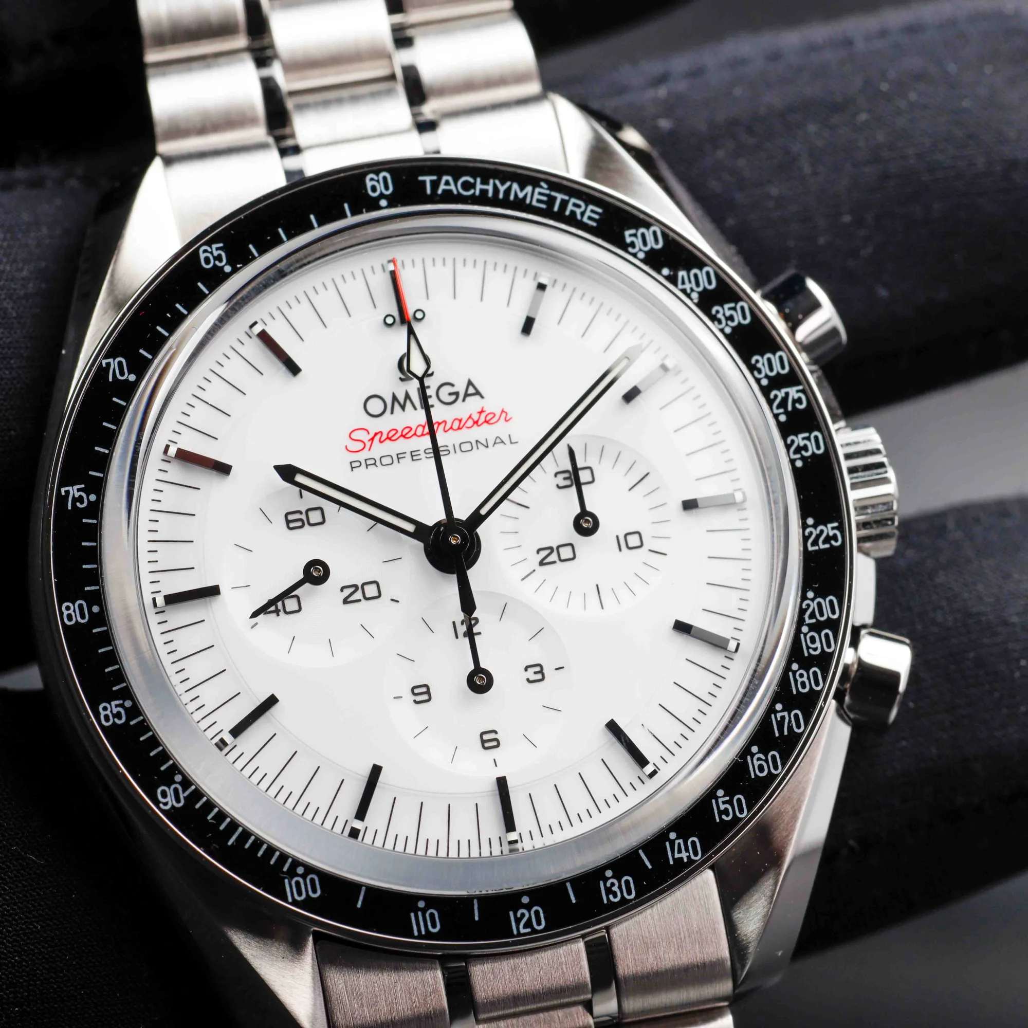 Omega Speedmaster Professional Moonwatch acciaio 10