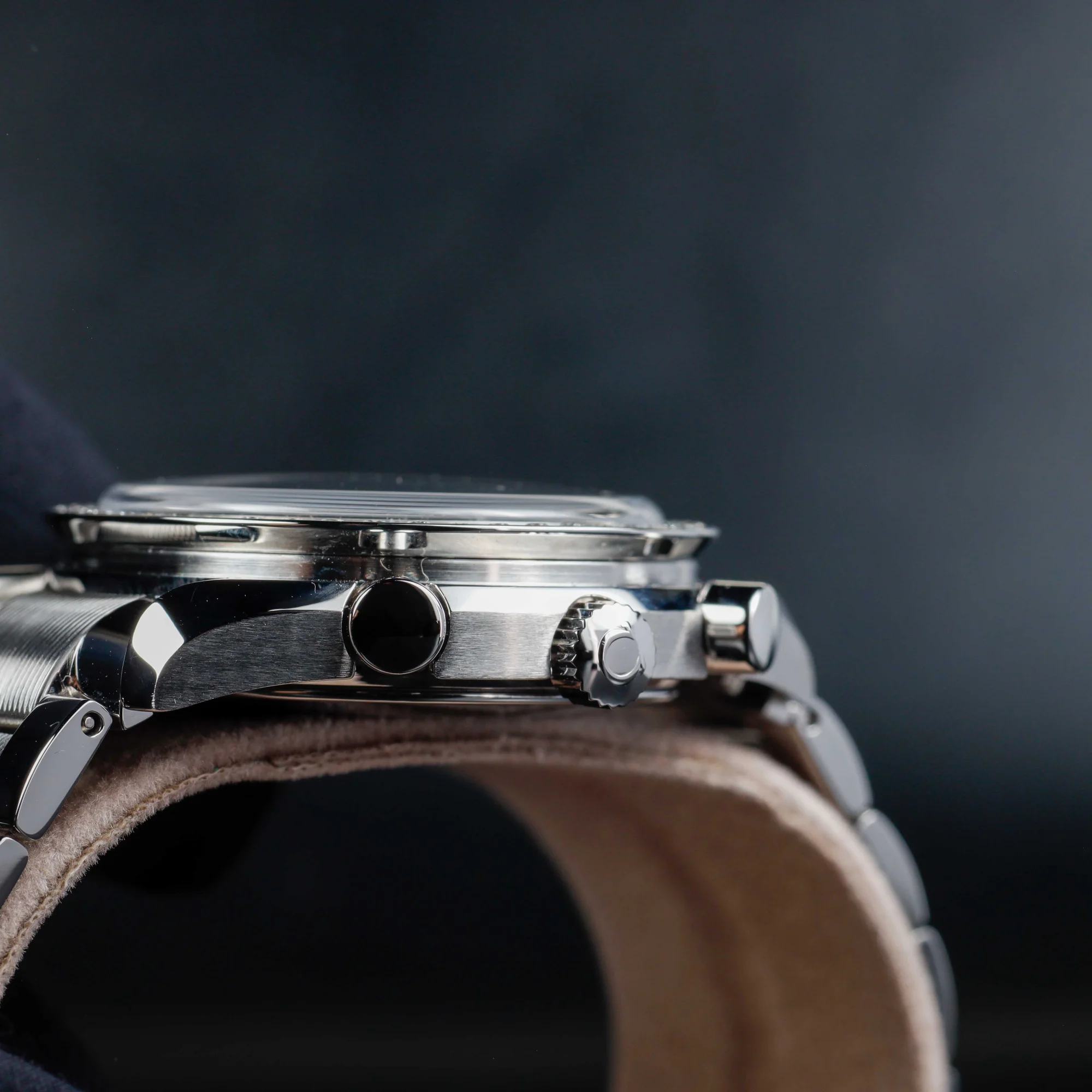 Oméga Speedmaster Avec Personnalisation En Diamants Naturels acier 7