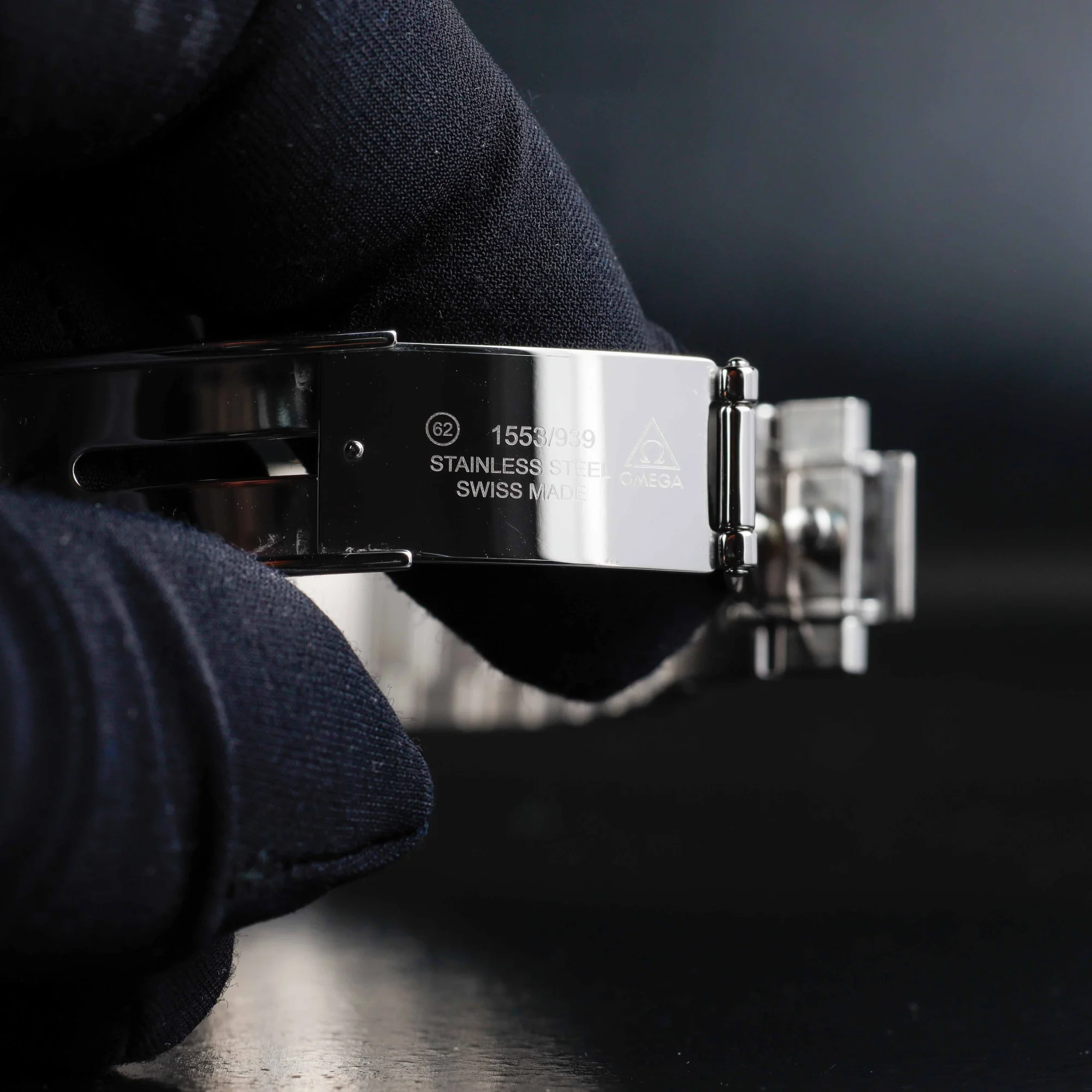 Oméga Speedmaster Avec Personnalisation En Diamants Naturels acier 12