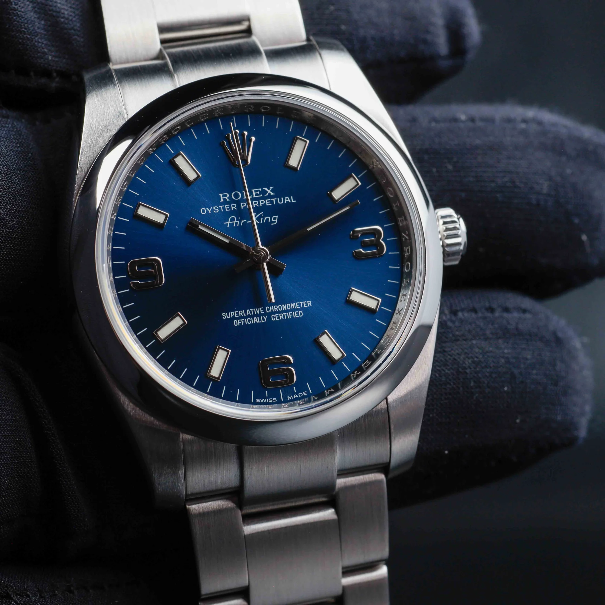 Rolex Air-king 34 acciaio 10