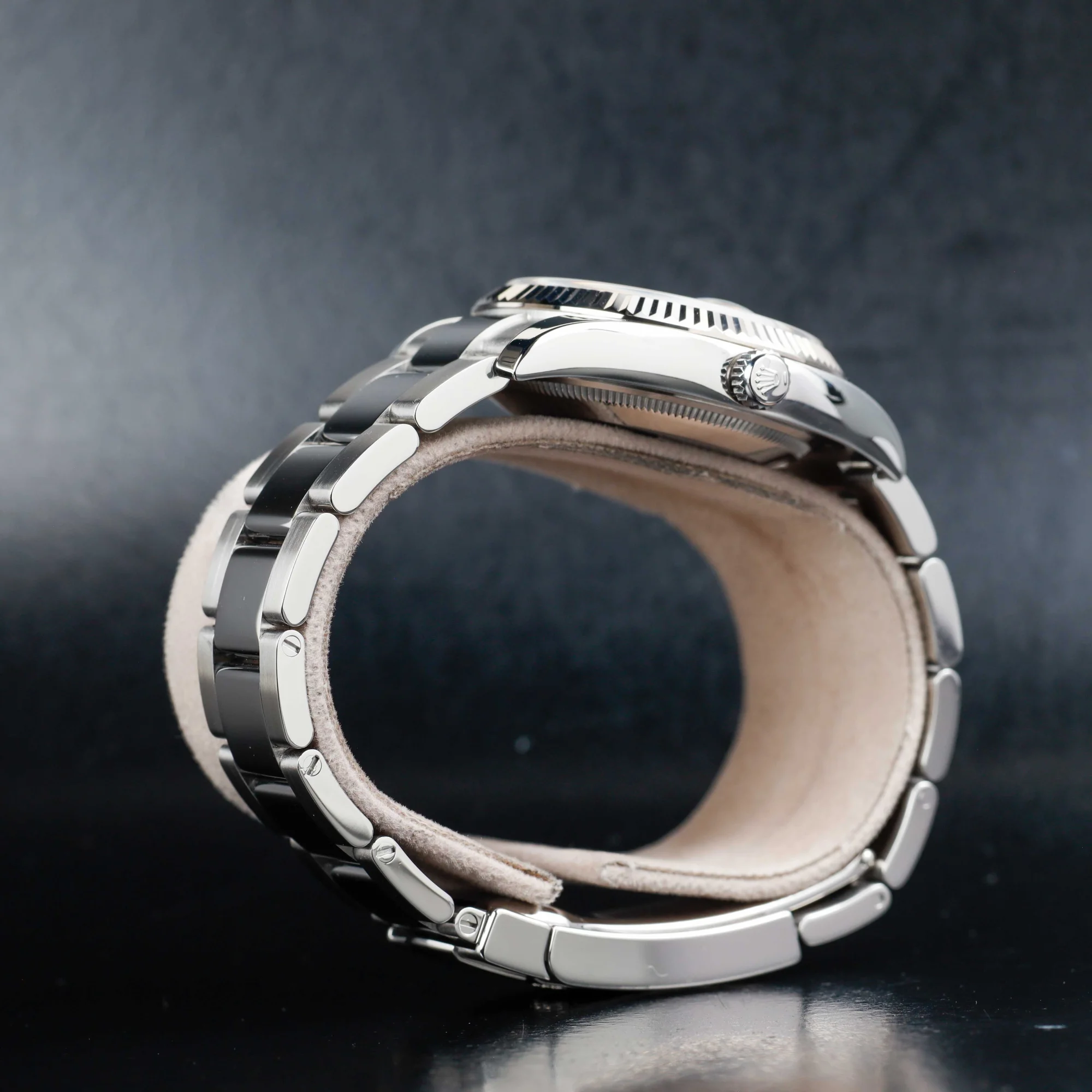 Rolex Oyster Perpetual Date 34 stahl/weißgold 8