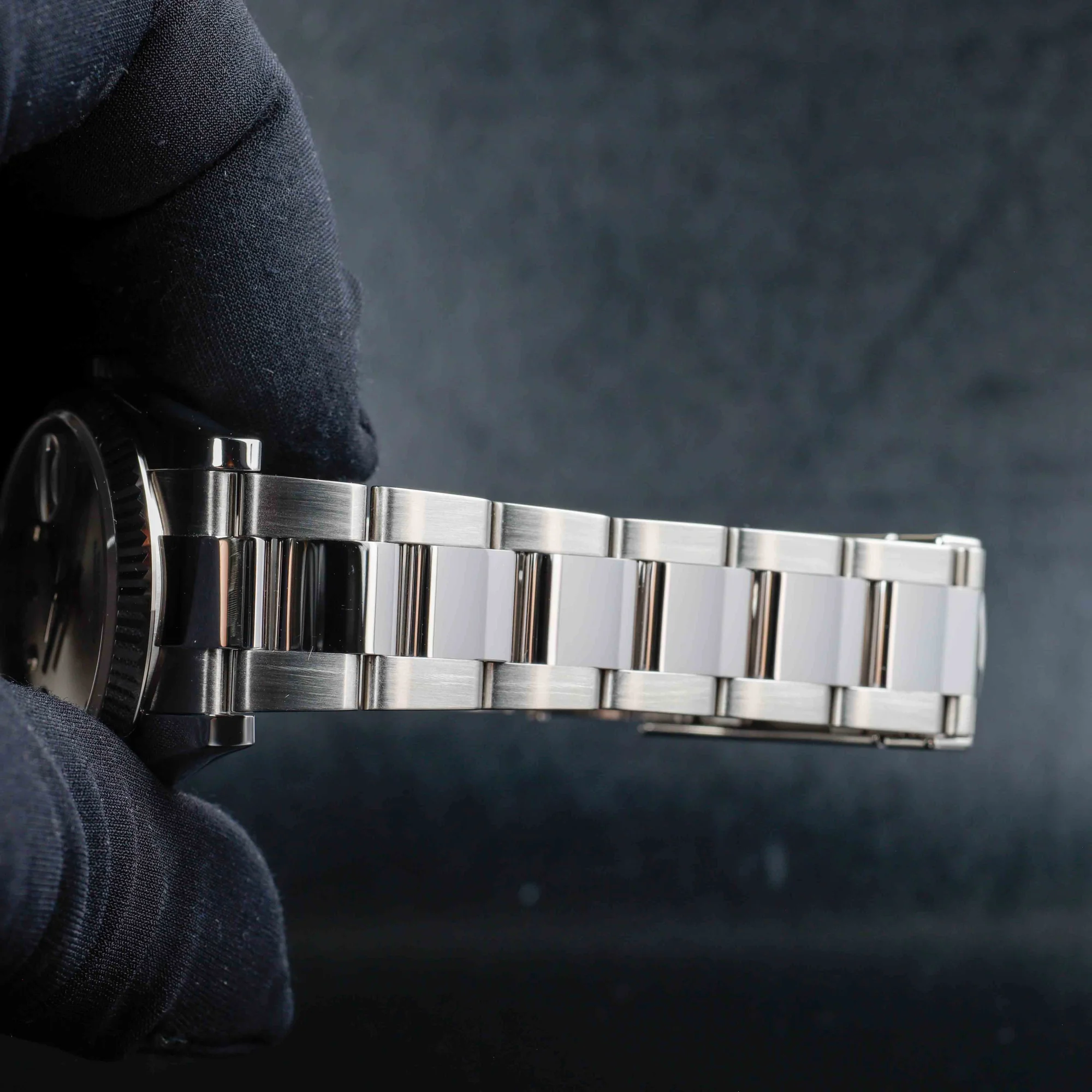 Rolex Oyster Perpetual Date 34 stahl/weißgold 9