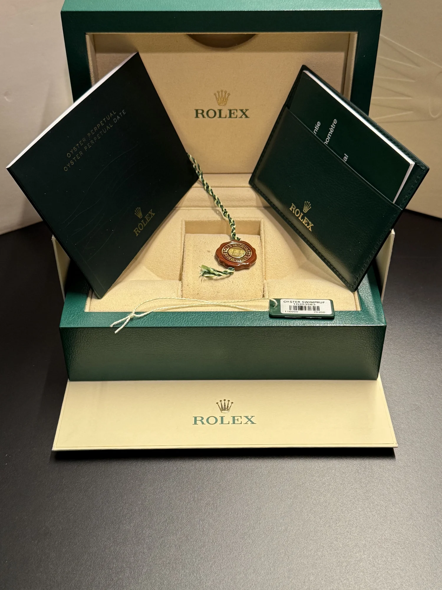 Rolex Oyster Perpetual 36 nos With Stickers acciaio 13
