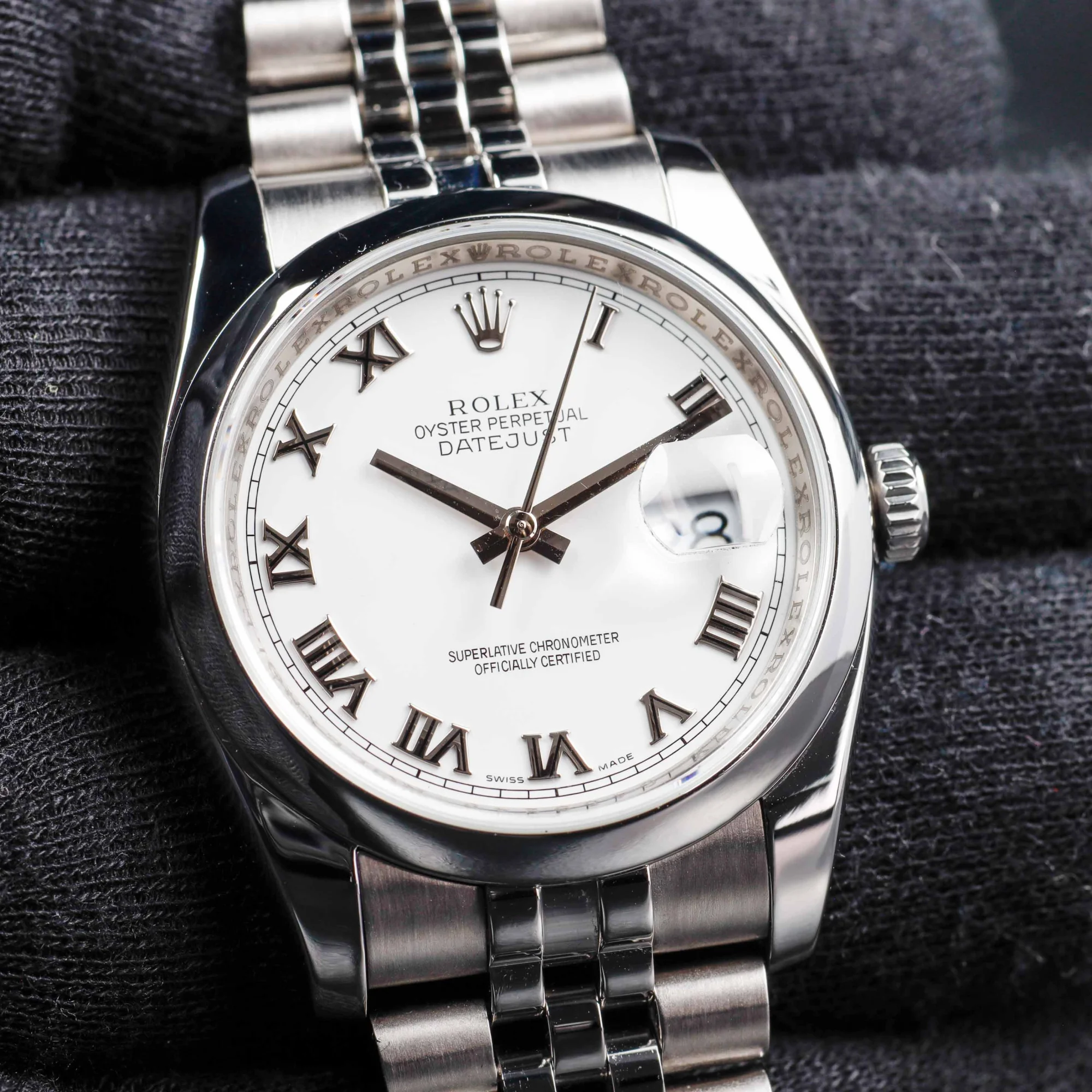 Rolex Datejuste 36 acier 10