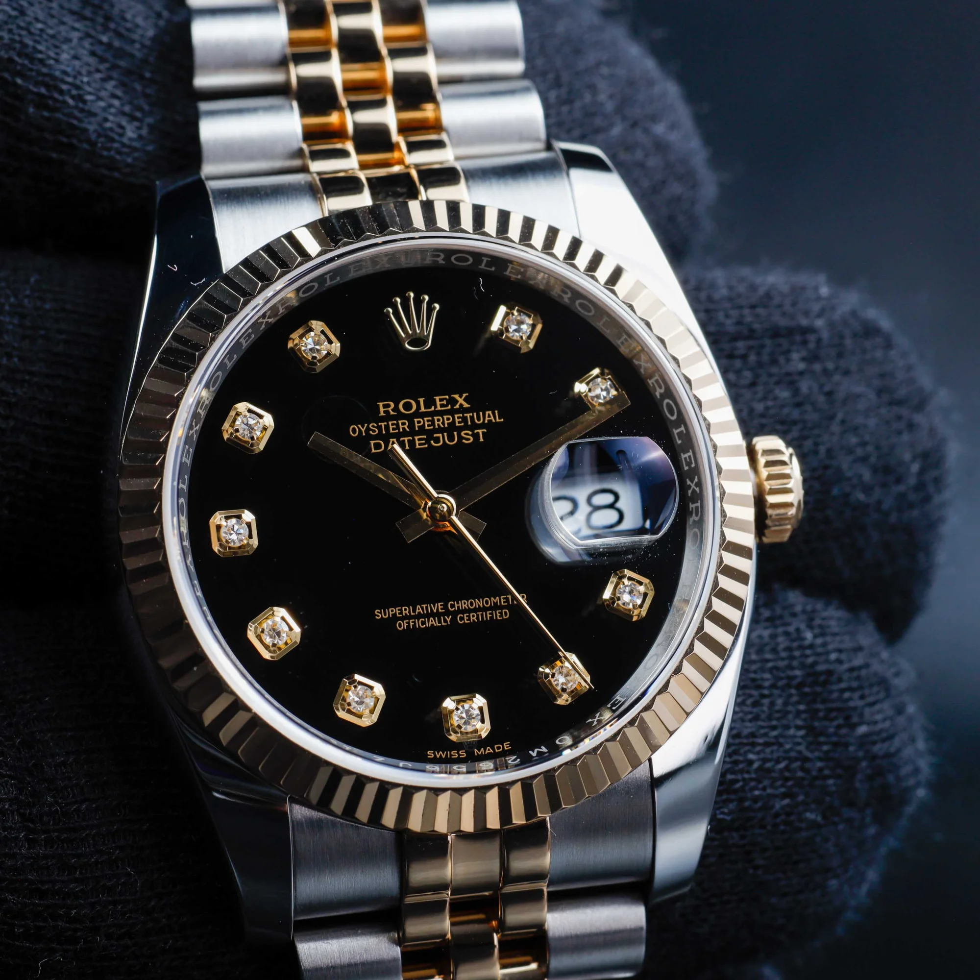 Rolex Datumjust 36 stahl/gold 10
