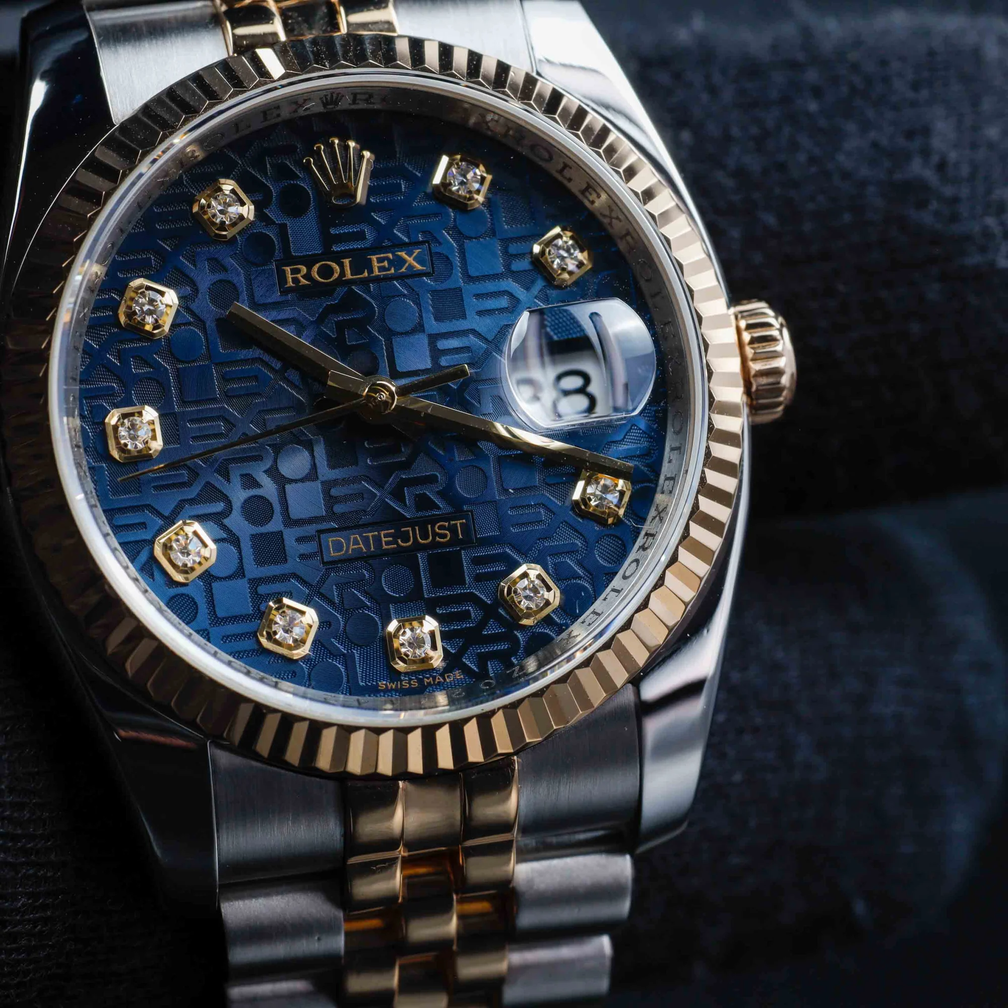 Rolex Datumjust 36 stahl/gelbgold 10