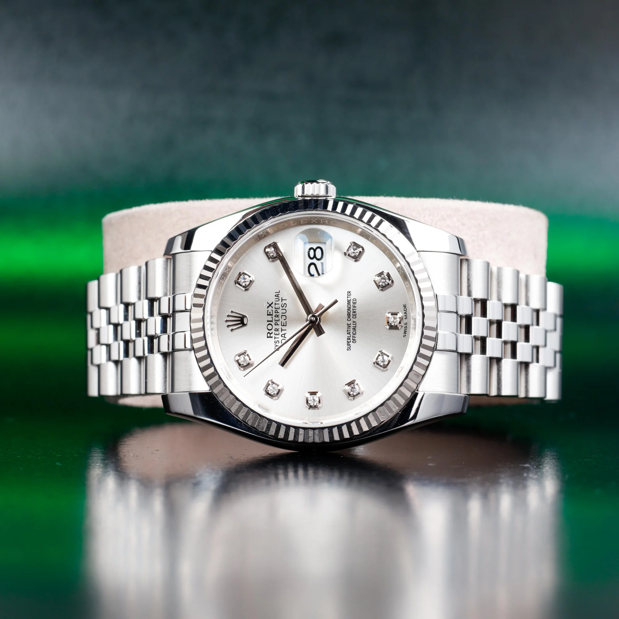 Rolex Datejust 36 acciaio/oro bianco