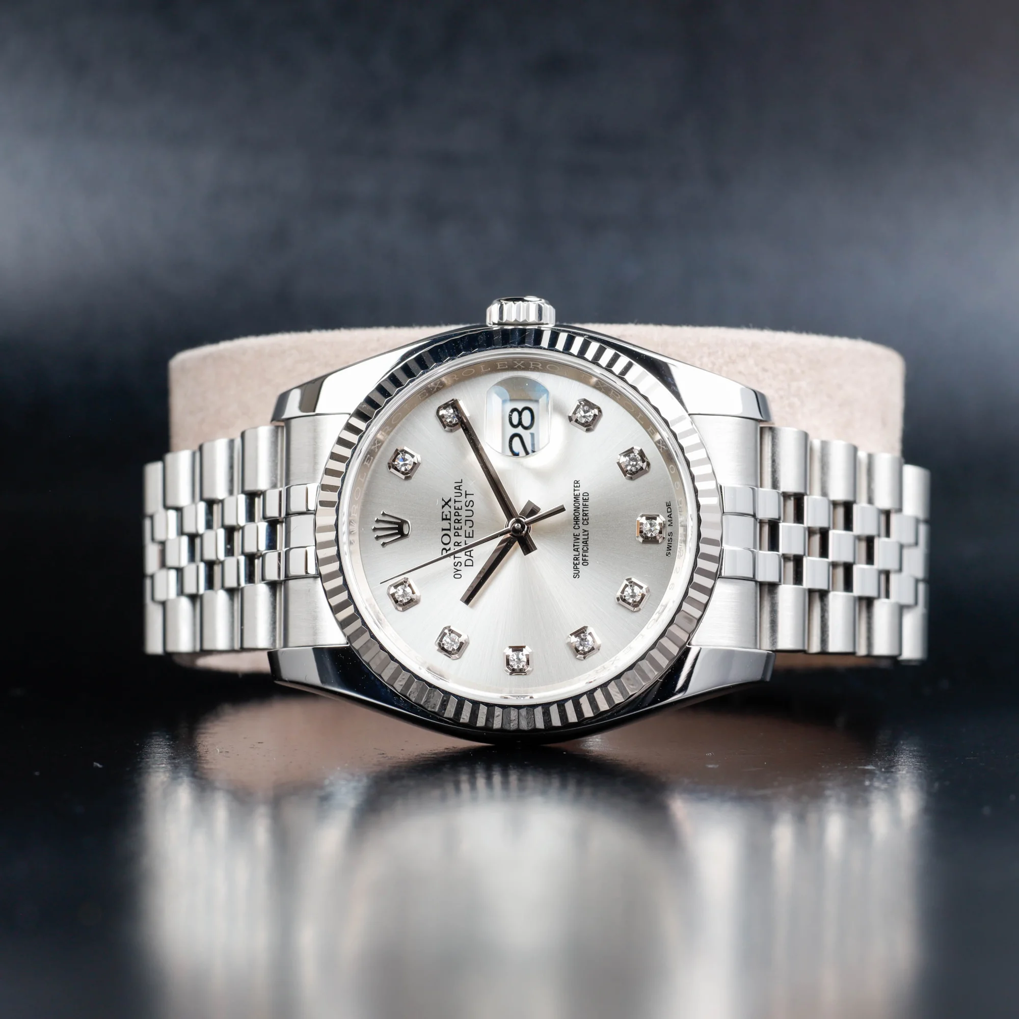 Rolex Datumjust 36 stahl/weißgold 2