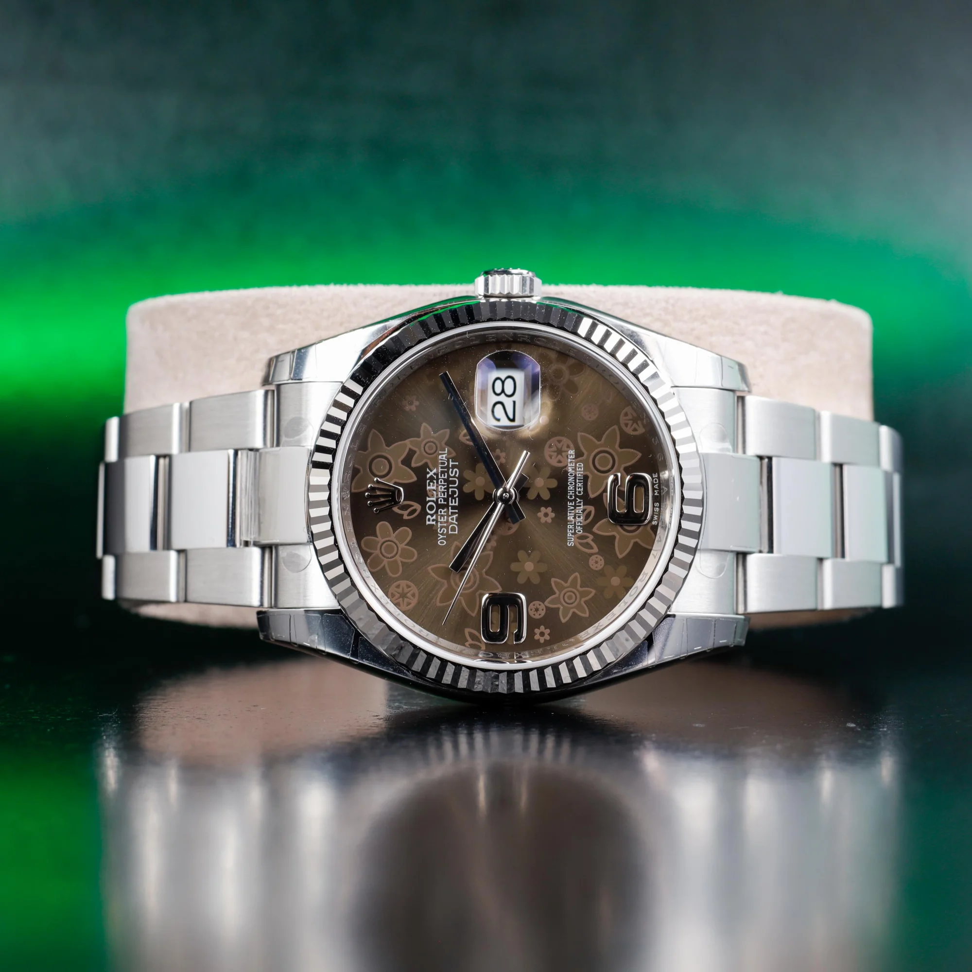 Rolex Datejust 36 nos Mit Stickern stahl