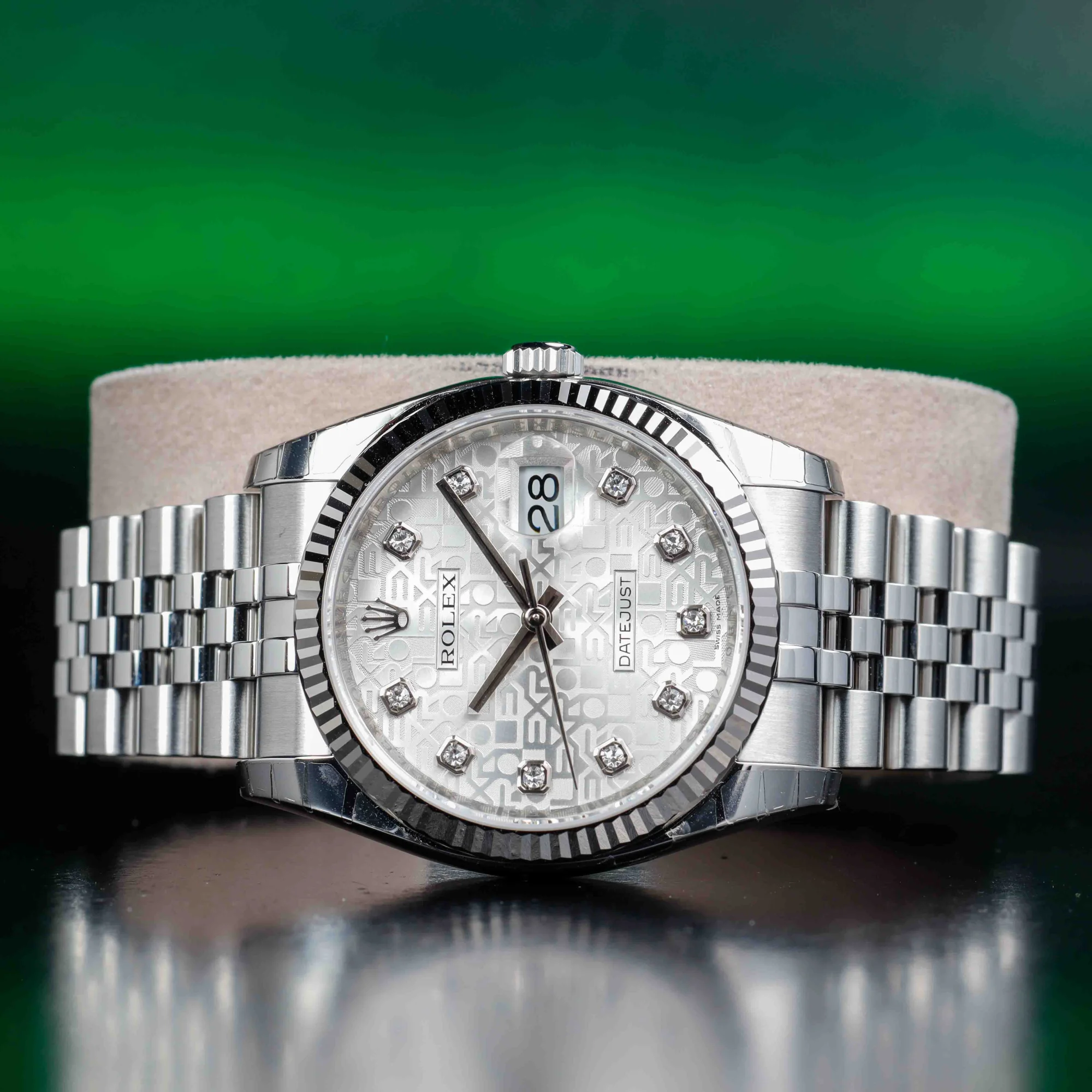 Rolex Datejust 36 nos Condition acciaio/oro bianco