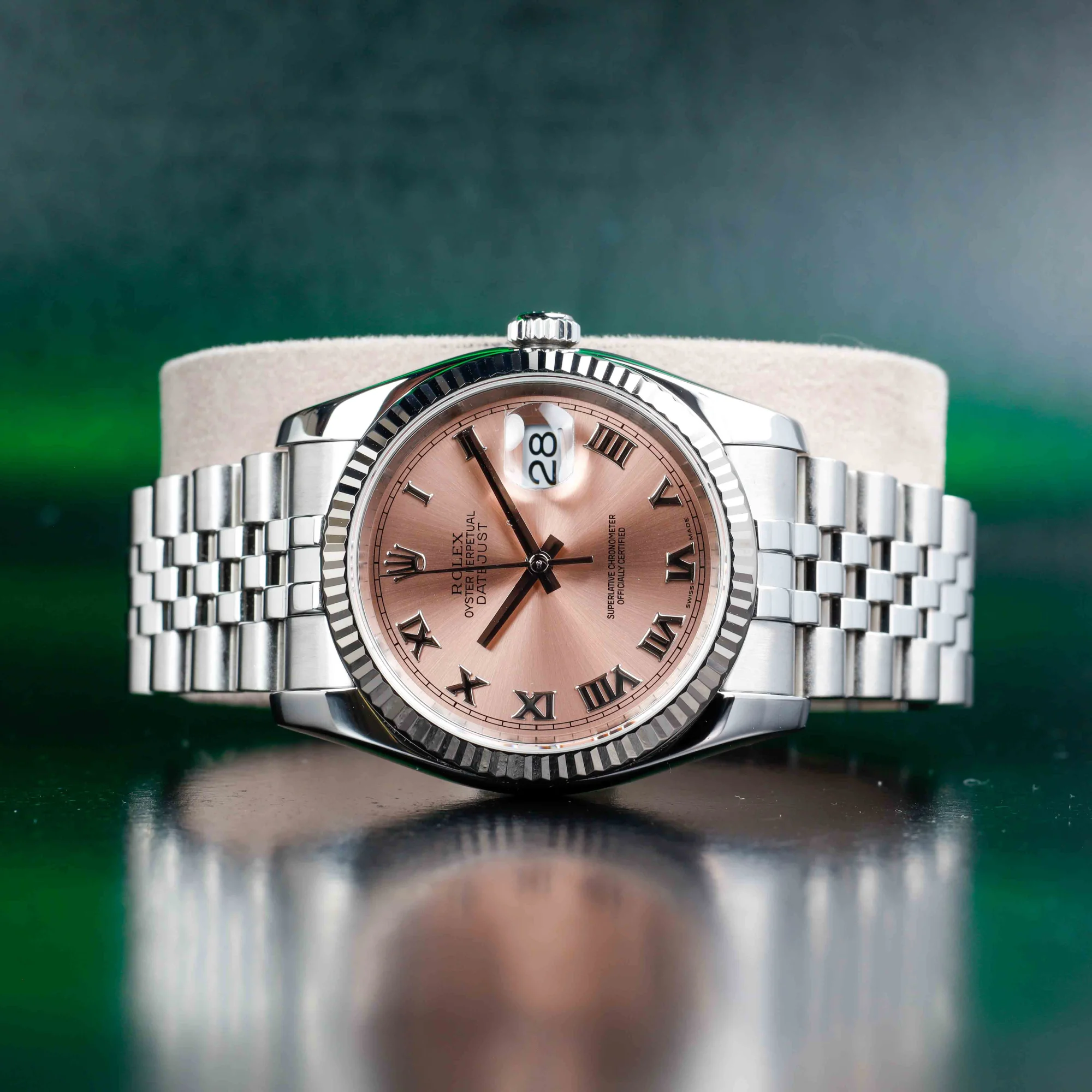 Rolex Datejust 36 stahl/weißgold