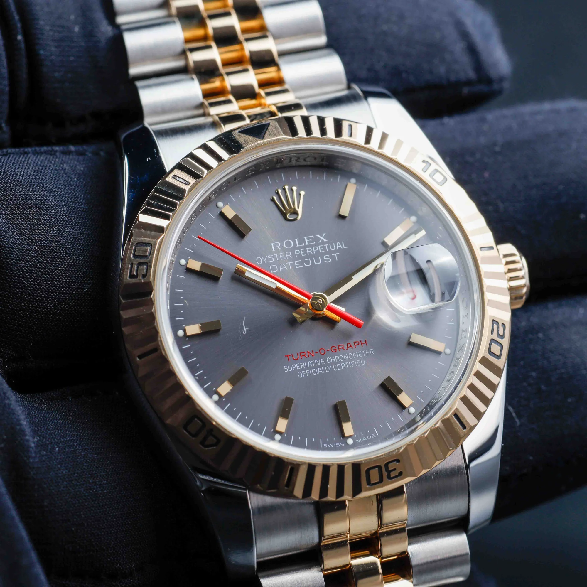 Rolex Datejust Turn-o-graph 36 stahl/gelbgold 10