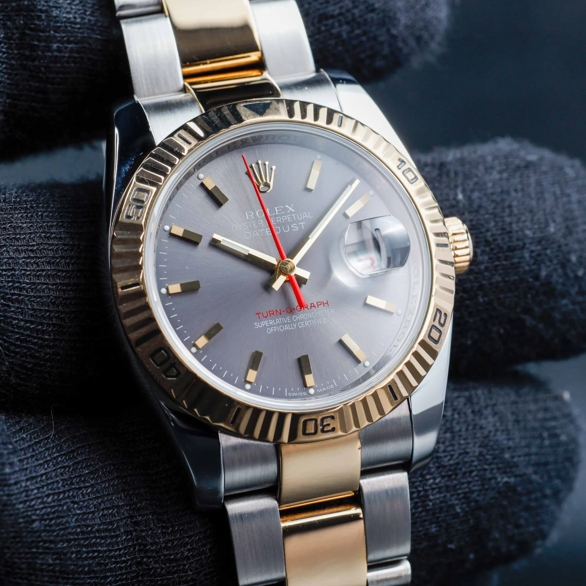Rolex Datejust Turn-o-graph 36 acciaio/oro 9