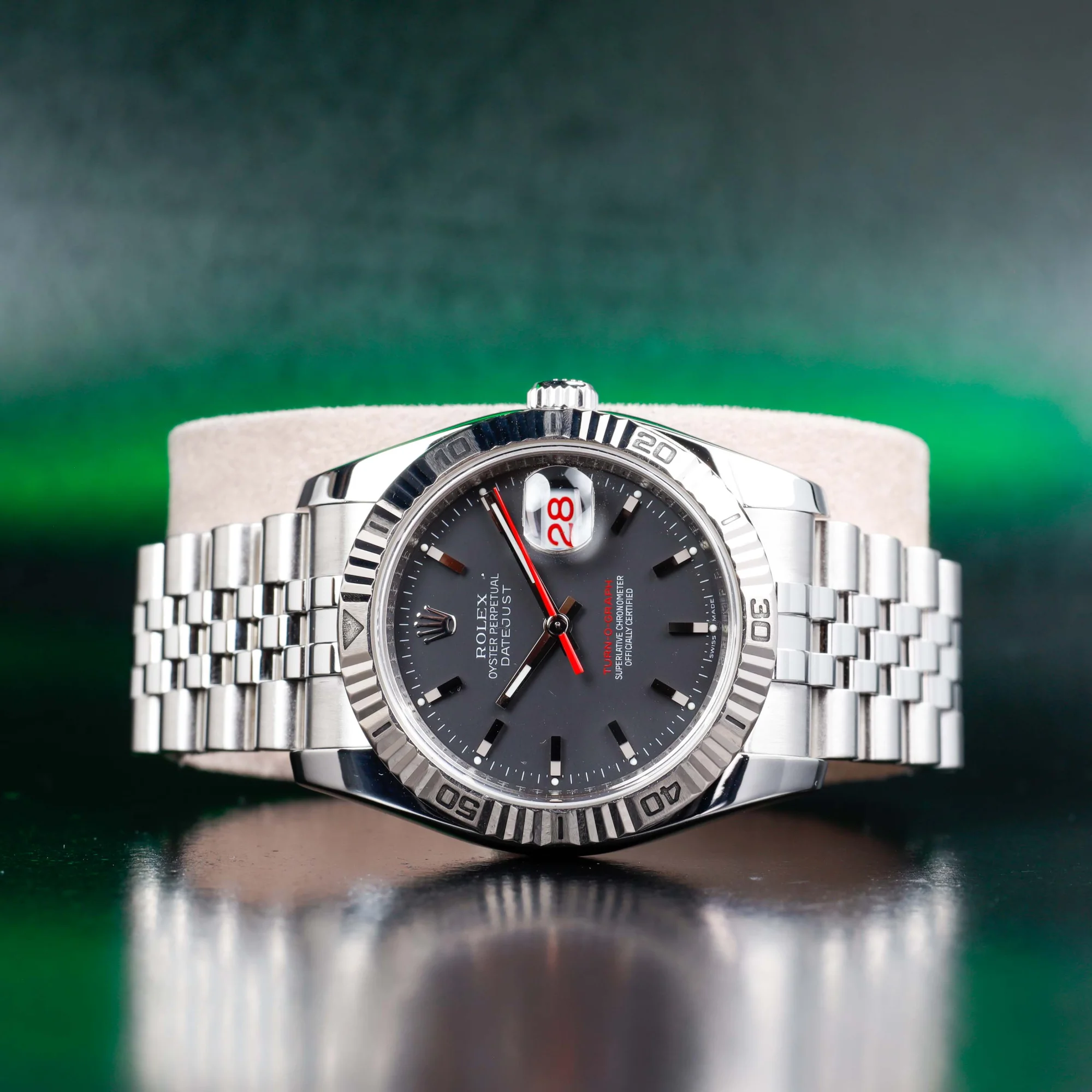 Rolex Datejust Turn-o-graph 36 acciaio/oro bianco