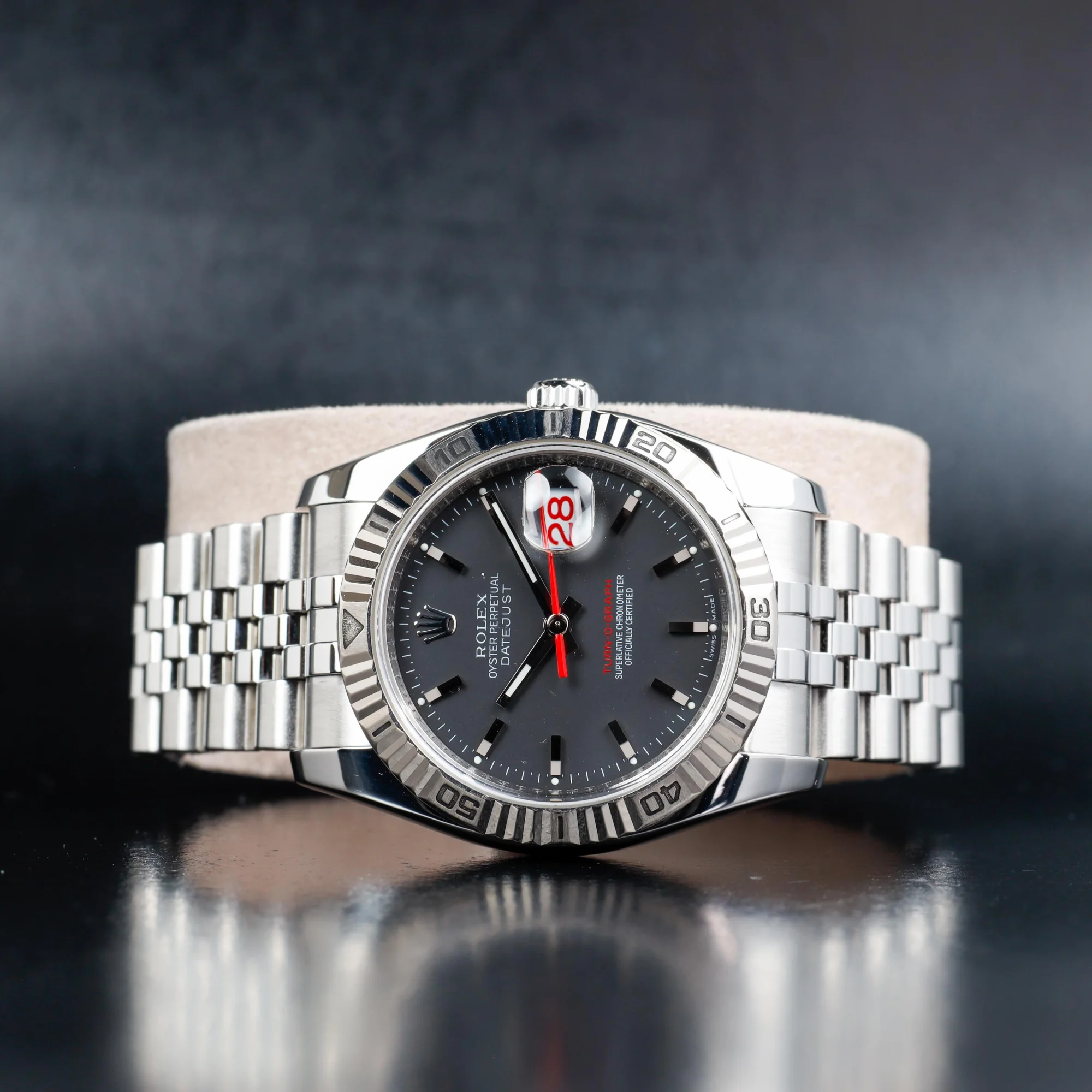 Rolex Datejust Turn-o-graph 36 acciaio/oro bianco 2