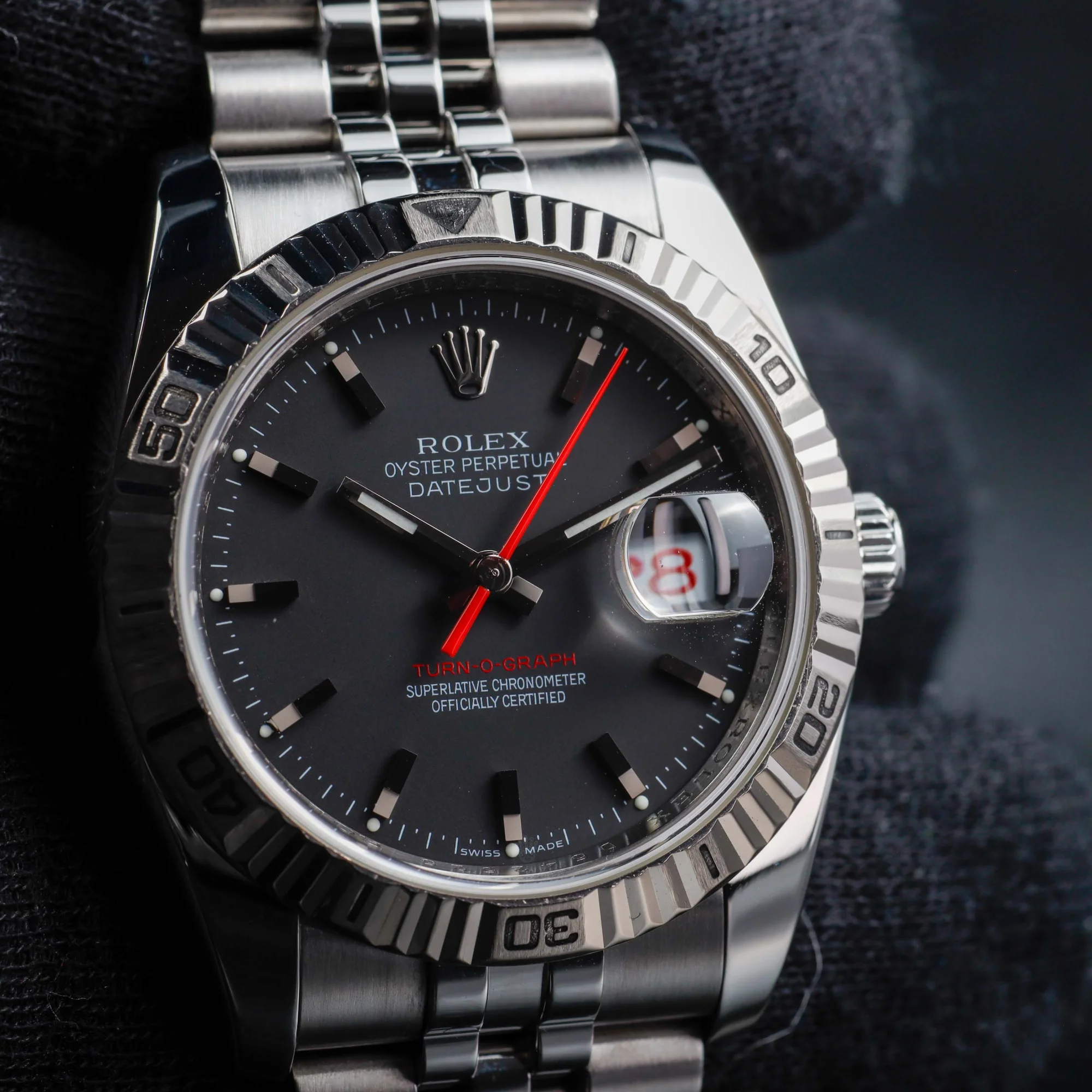 Rolex Datejust Turn-o-graph 36 acciaio/oro bianco 10