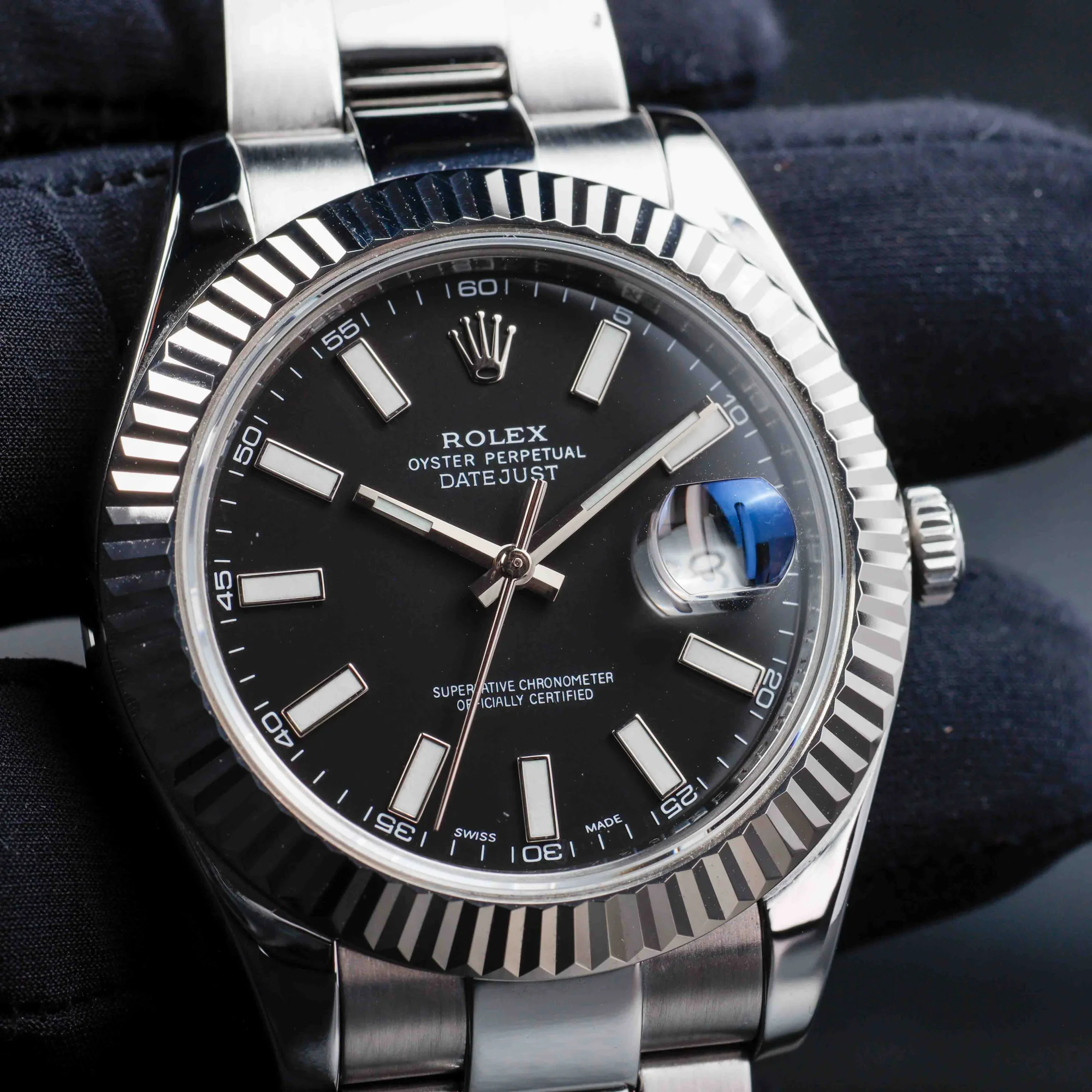 Rolex Datejust 41 acciaio/oro bianco 10