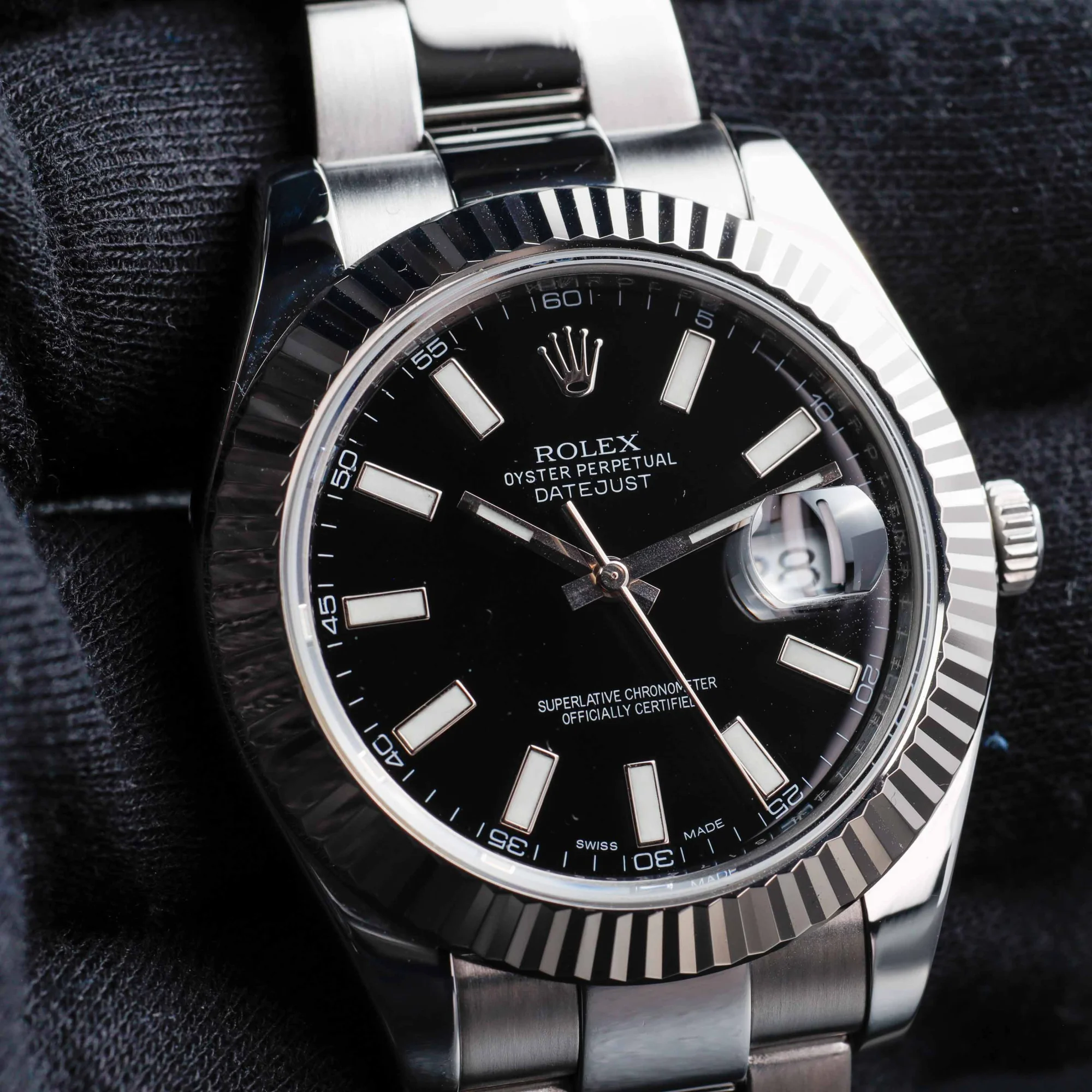 Rolex Datejust Ii 41 acciaio/oro bianco 10