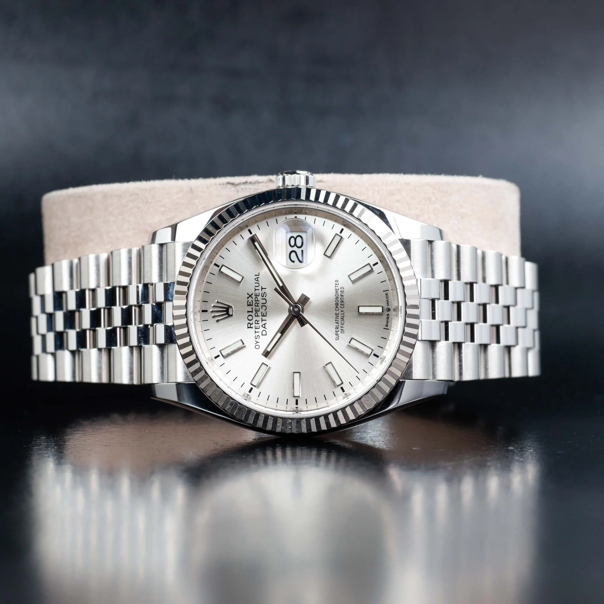 Rolex Datejuste 36 acier/or blanc 2