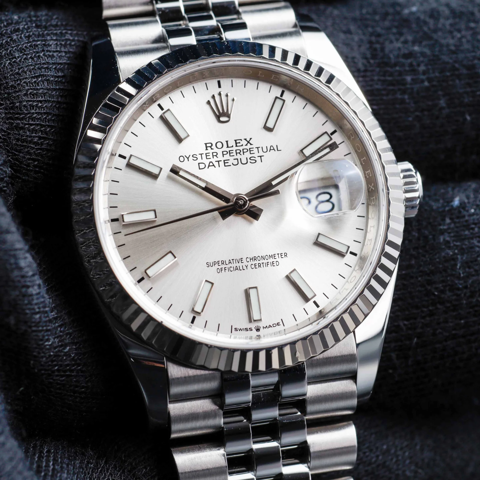 Rolex Datejuste 36 acier/or blanc 10