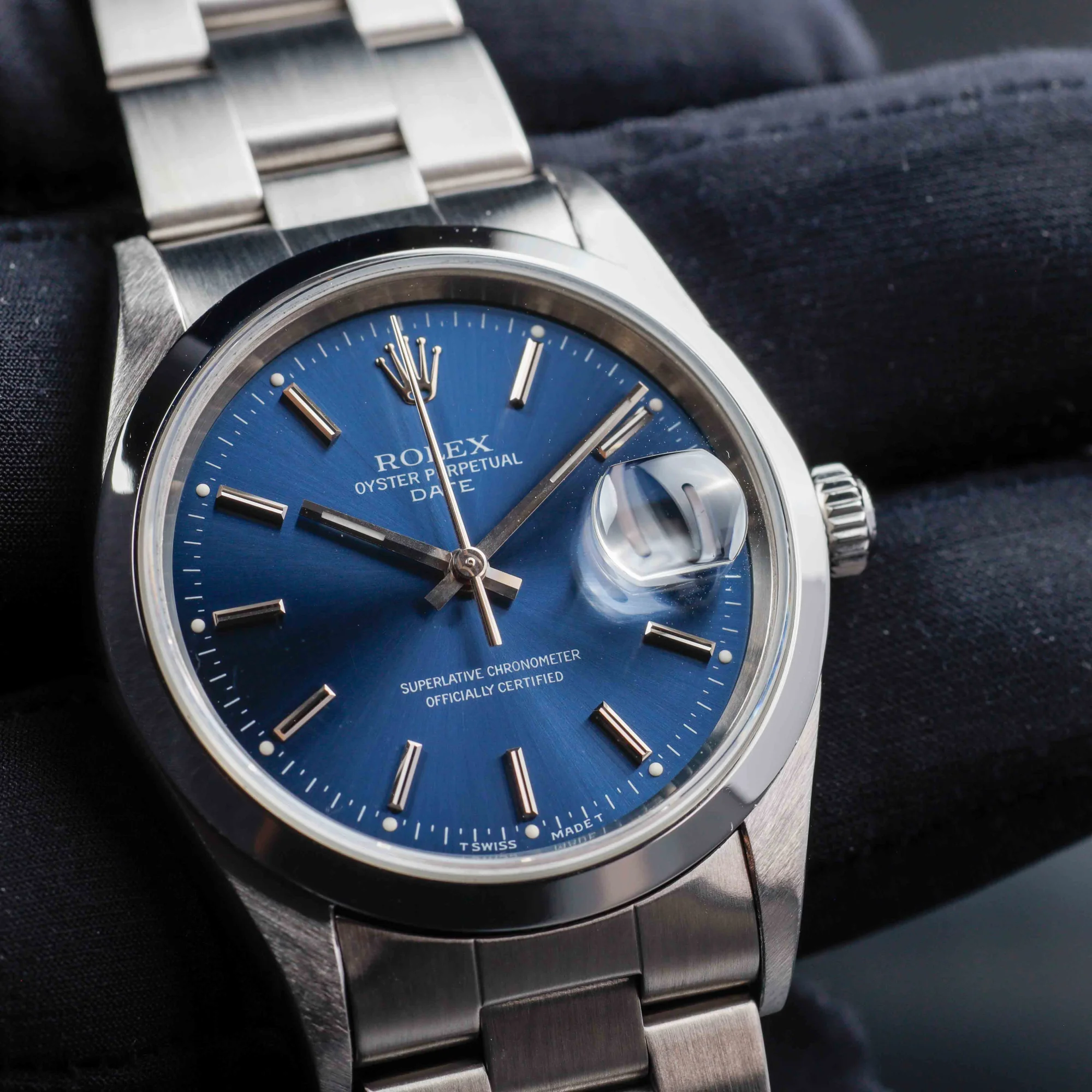 Rolex Oyster Perpetual Date 34 steel 10