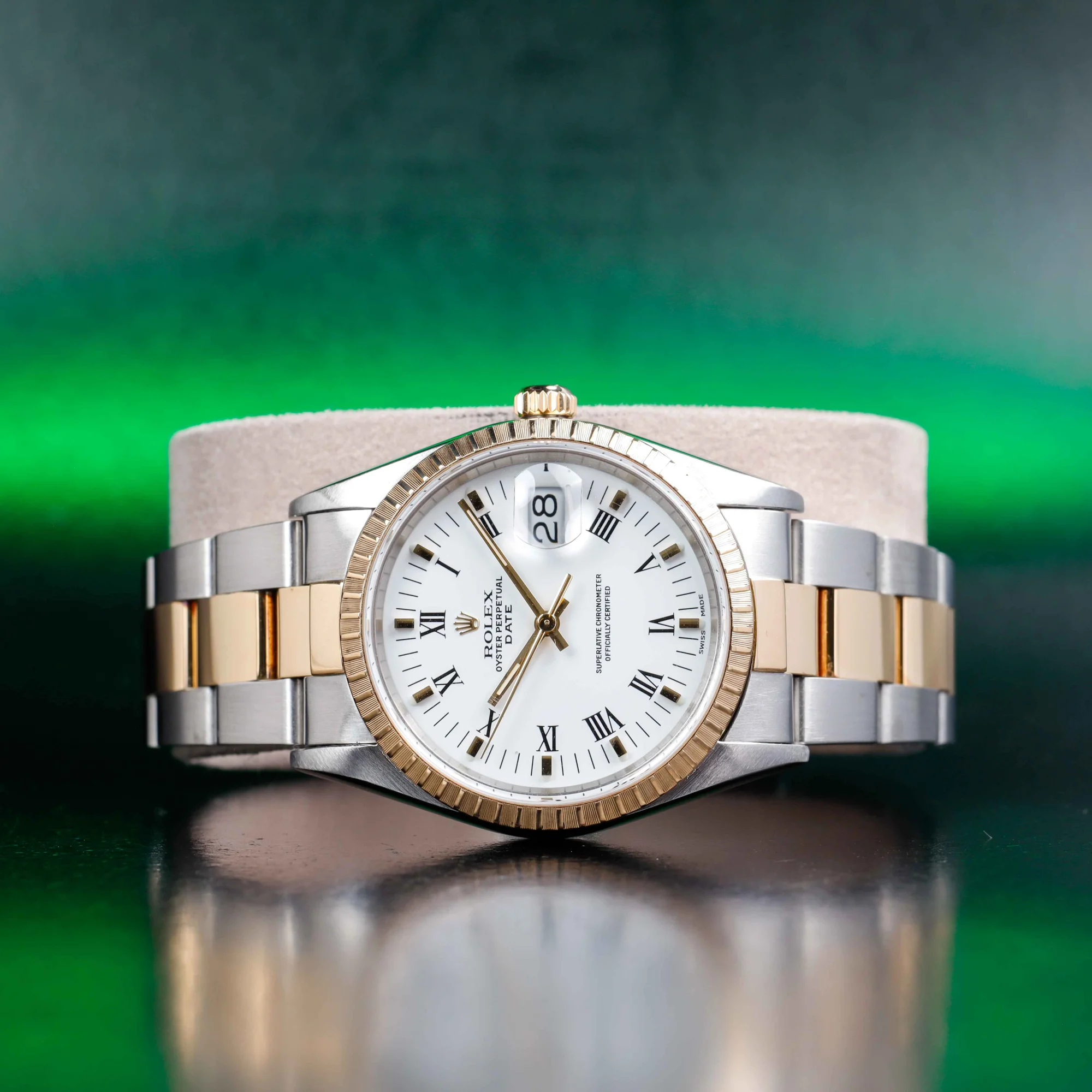 Rolex Oyster Perpetual Date 34 acciaio/oro giallo