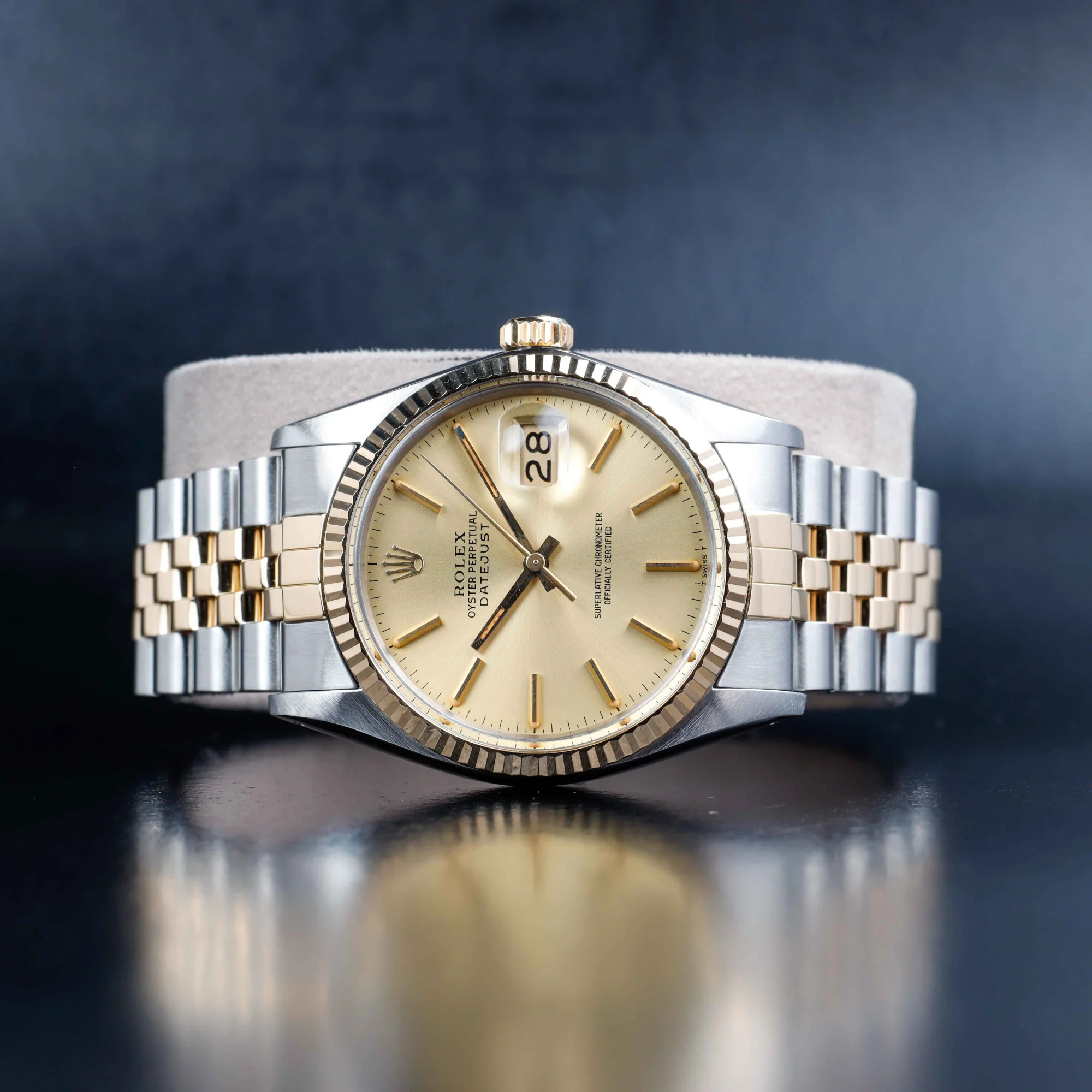 Rolex Datejust 36 acier/or jaune 2