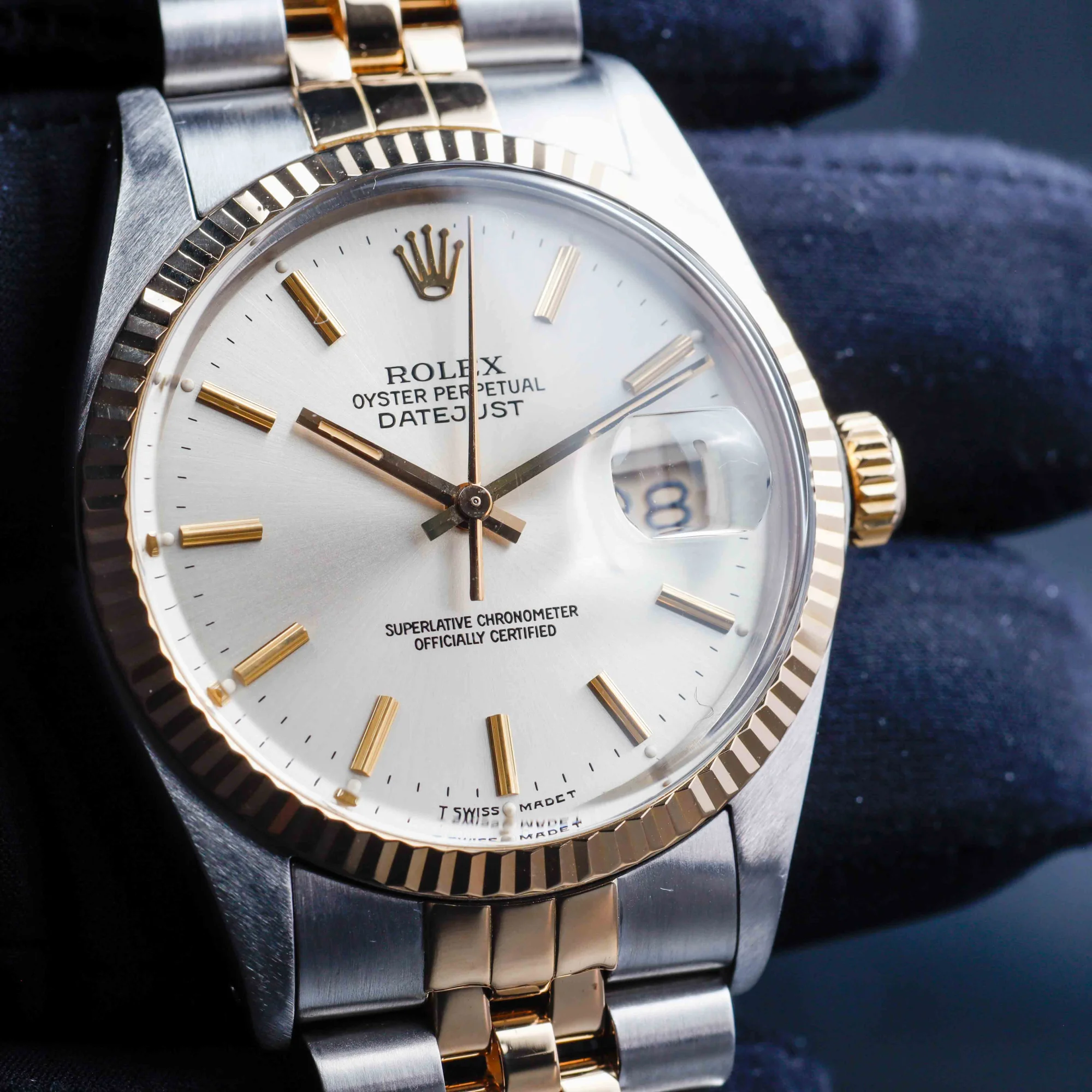 Rolex Datejsut 36 acier/or jaune 10
