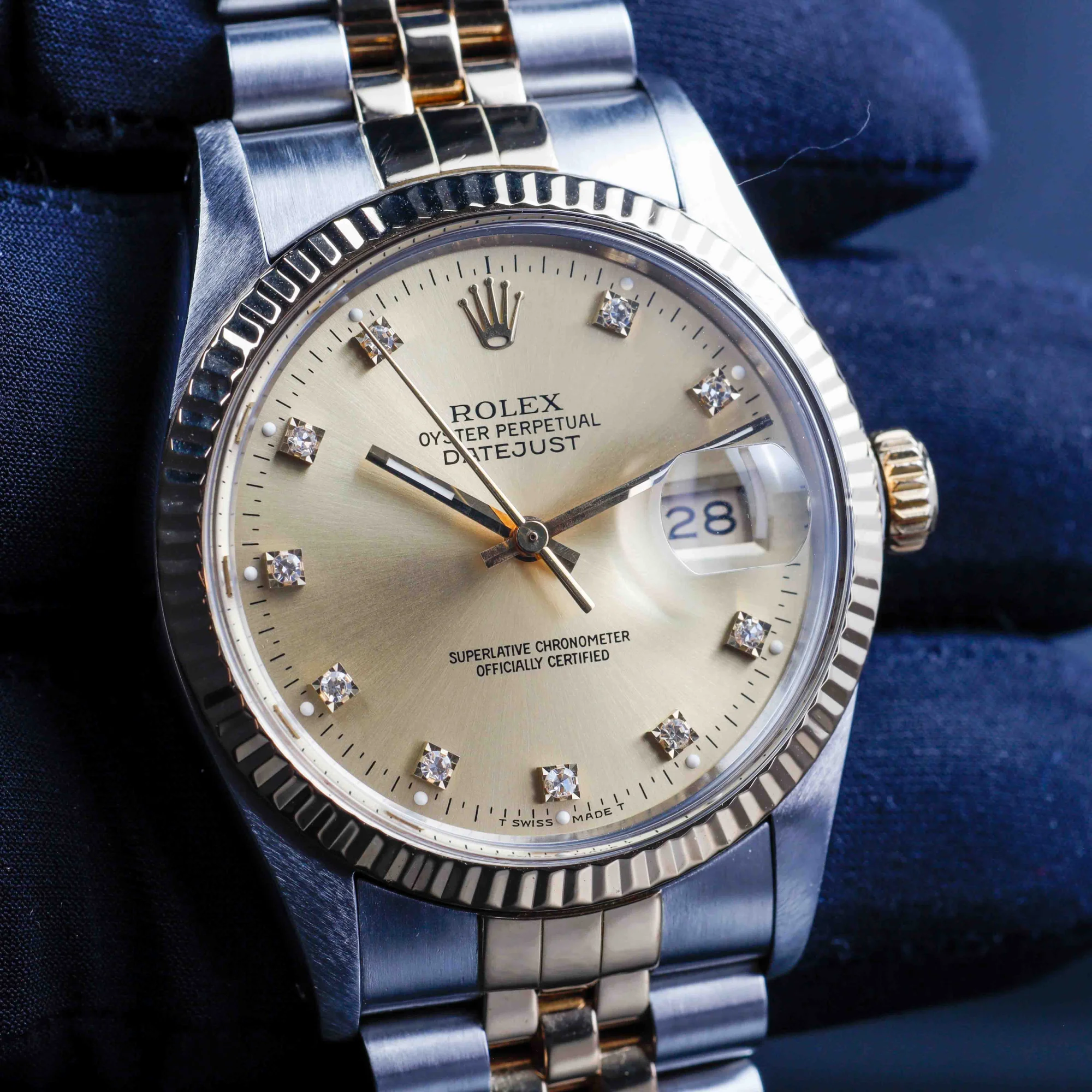 Rolex Datejust 36 steel/yellow gold 10