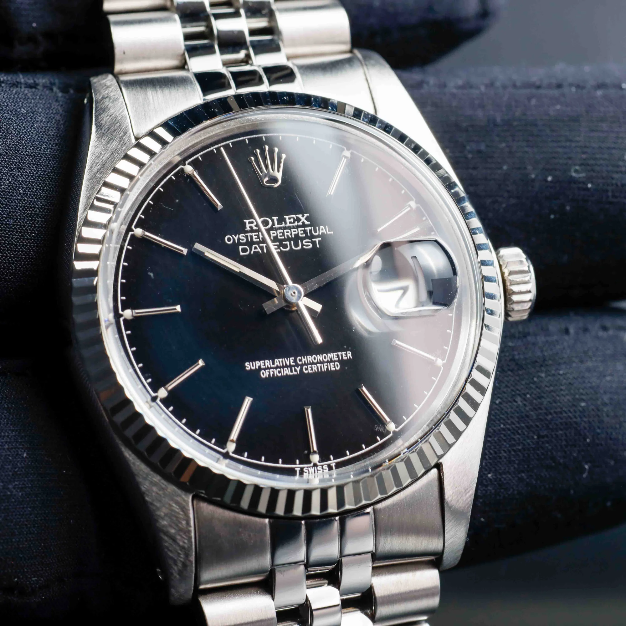 Rolex Datejust 36 acciaio/oro bianco 10