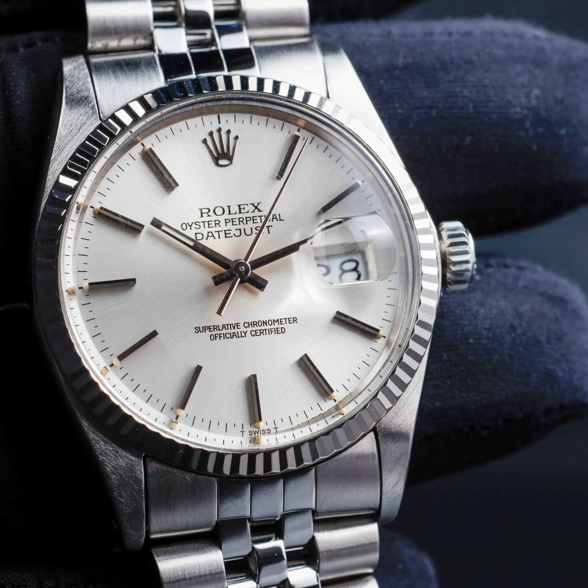 Rolex Datejust 36 acier/or blanc 10