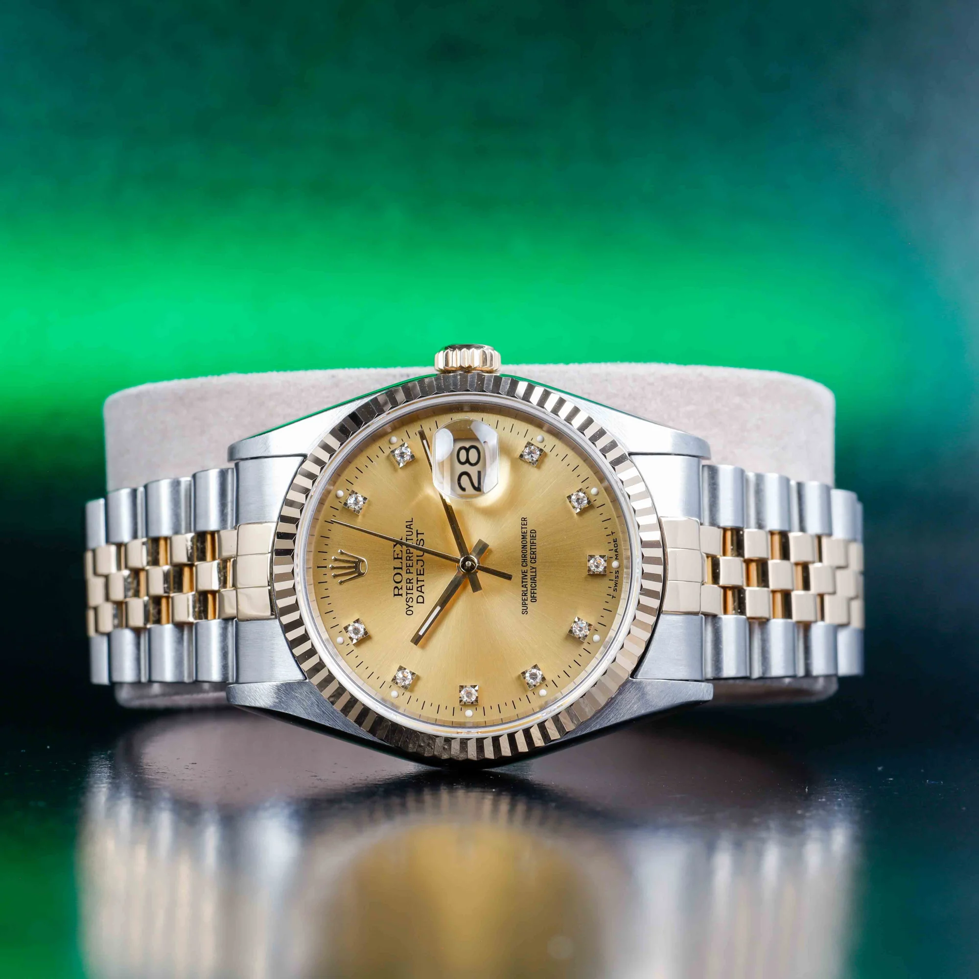 Rolex Datejust 36 stahl/gelbgold