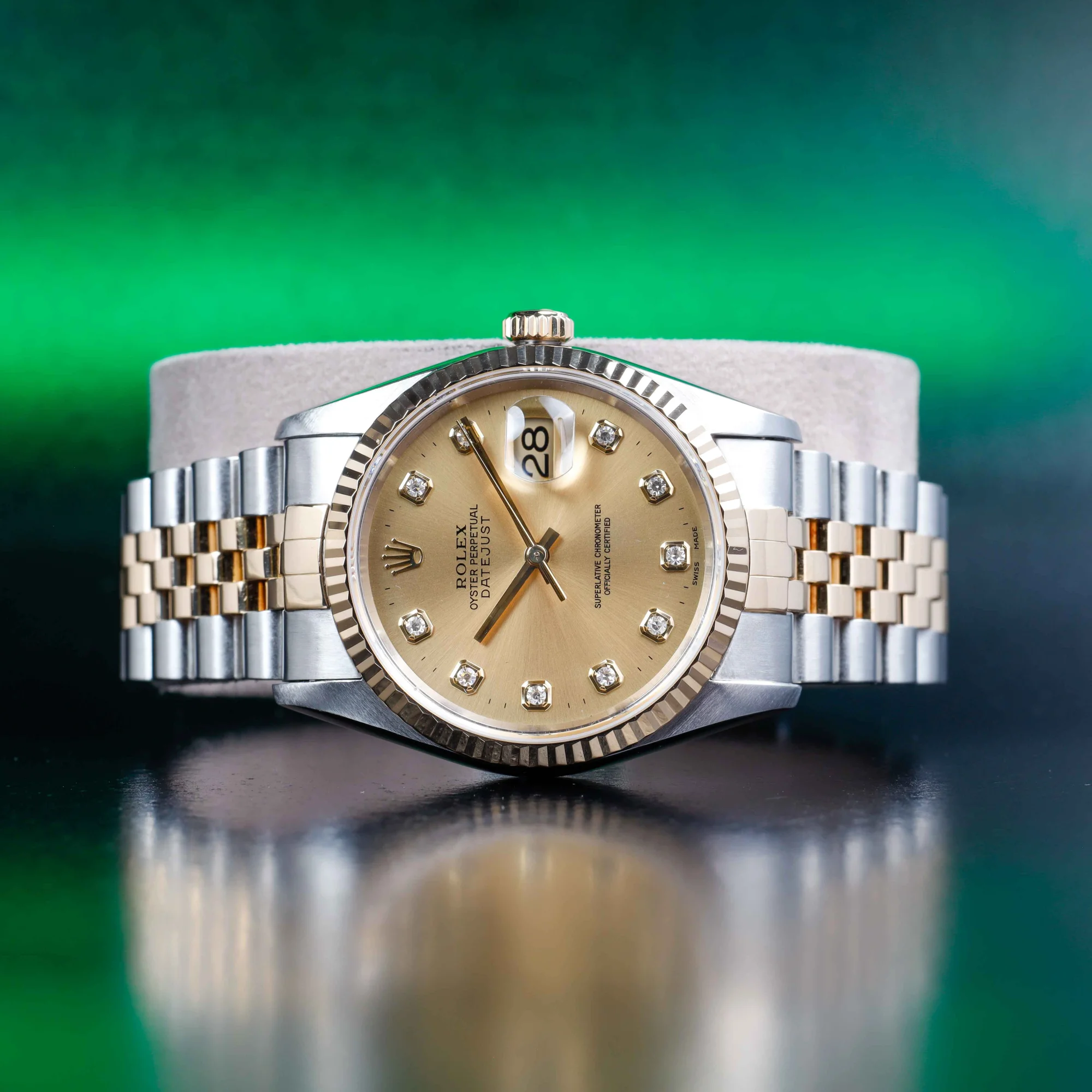 Rolex Datejust 36 acier/or jaune