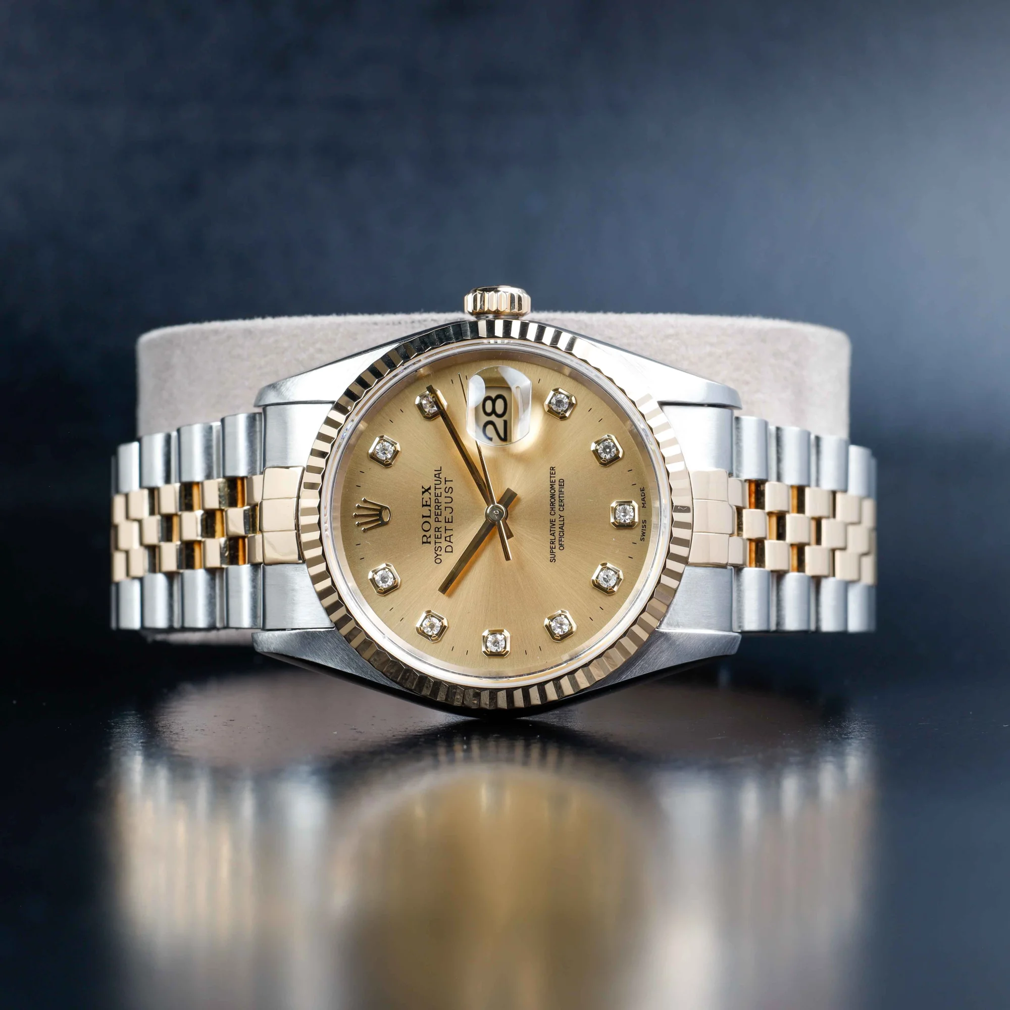Rolex Datejust 36 acier/or jaune 2